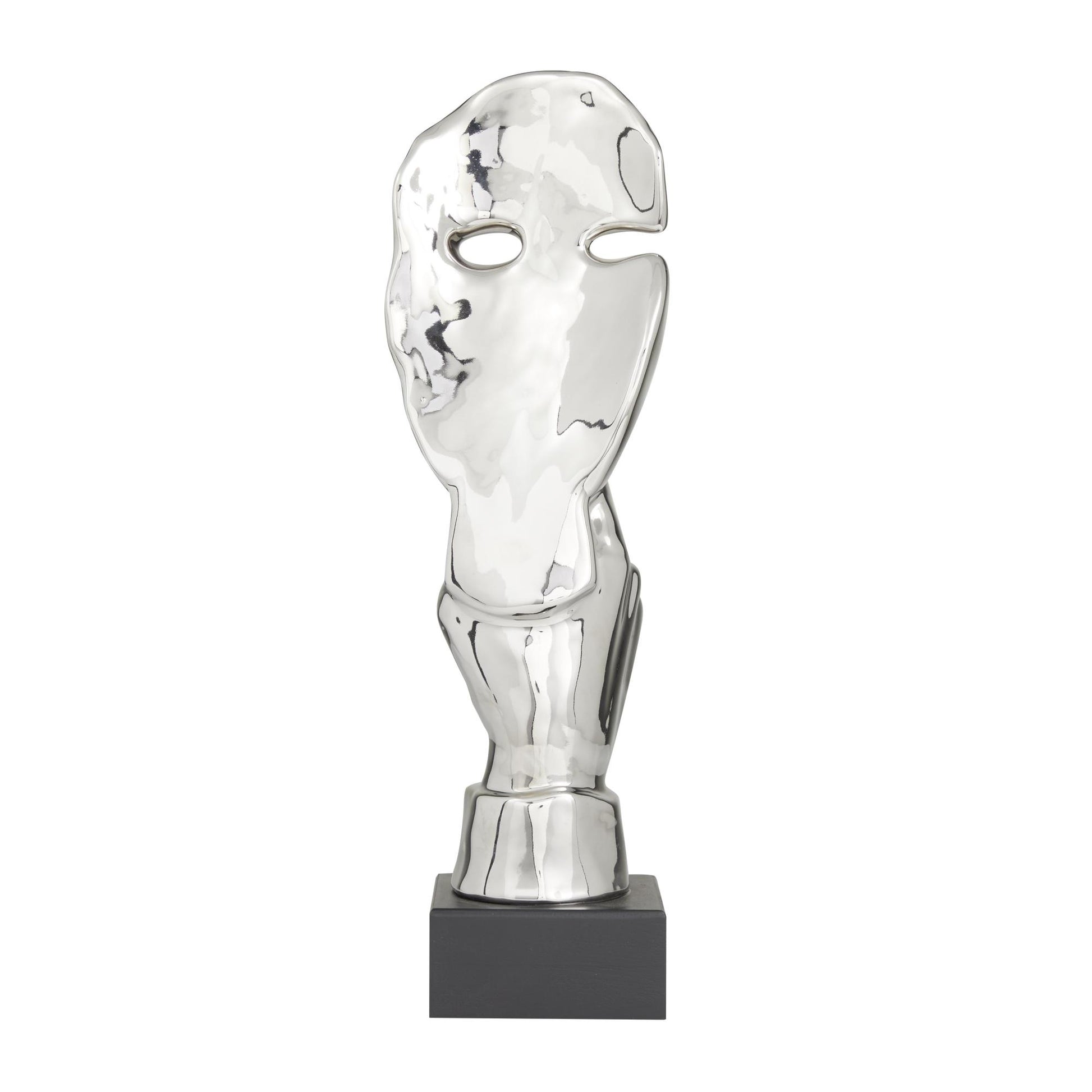 Mask Porcelain Ceramic Quiet Gesture Decorative Sculpture