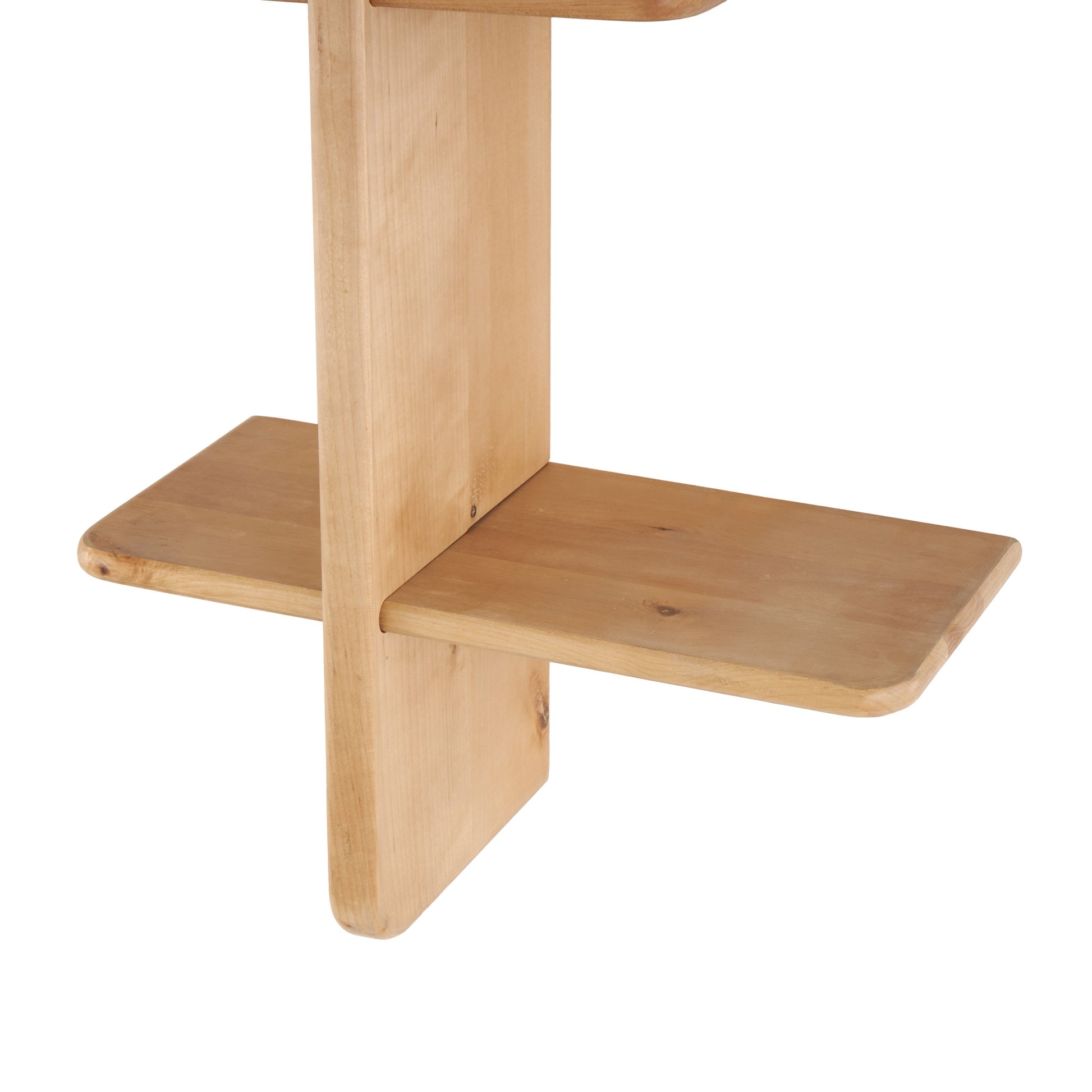 Wood Handmade 6 Shelf Room Wall Shelf