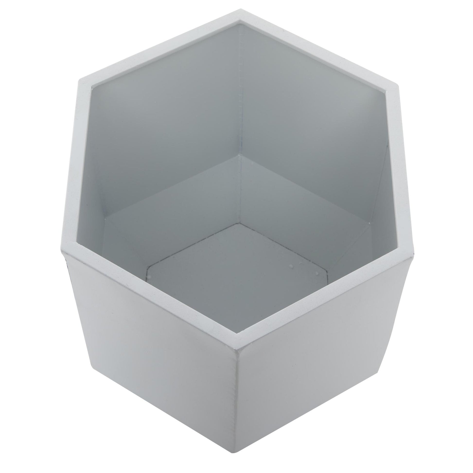 CosmoLiving by Cosmopolitan Set of 3 Metal Indoor Outdoor Planter