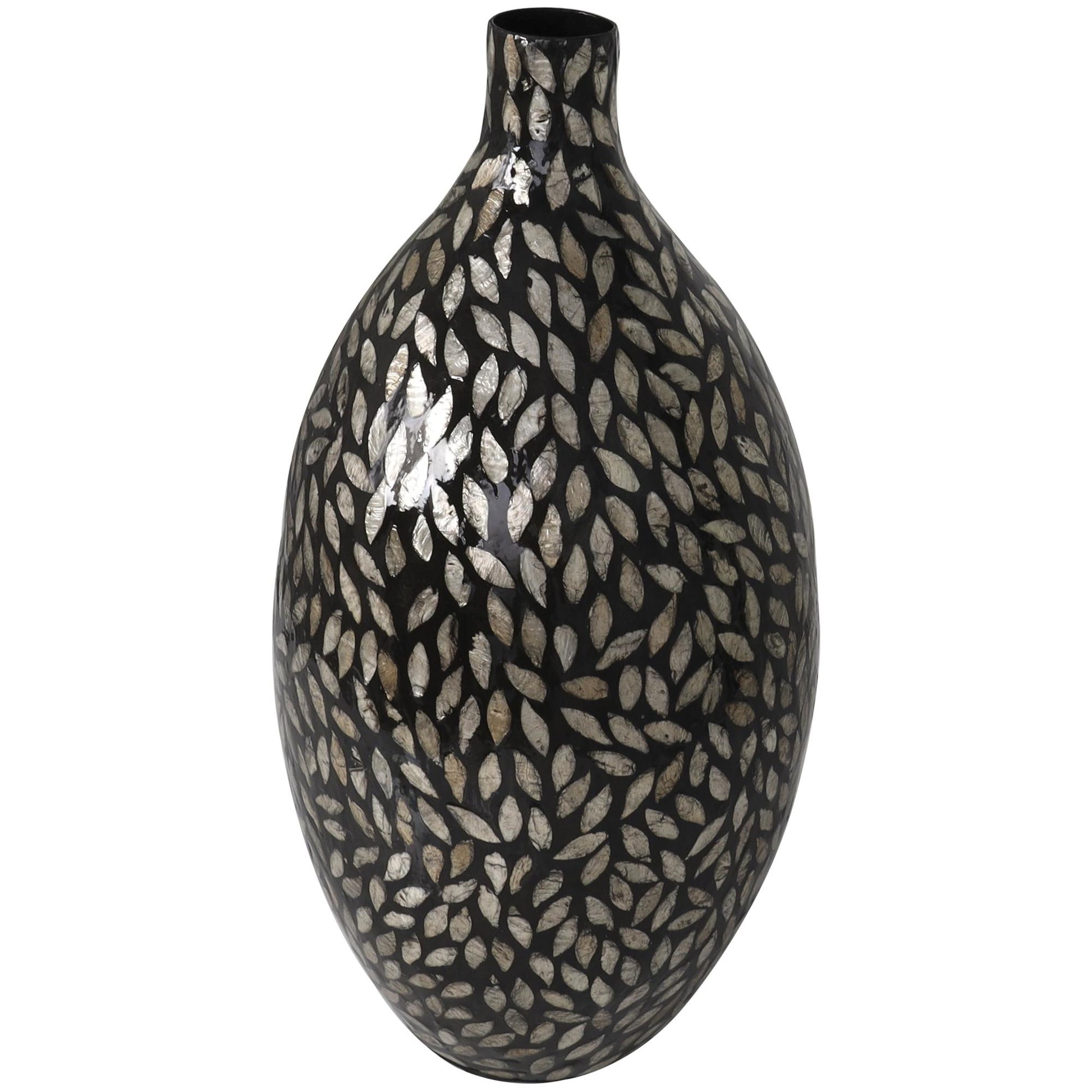 Mother of Pearl Shell Handmade Mosaic Inspired Decorative Vase