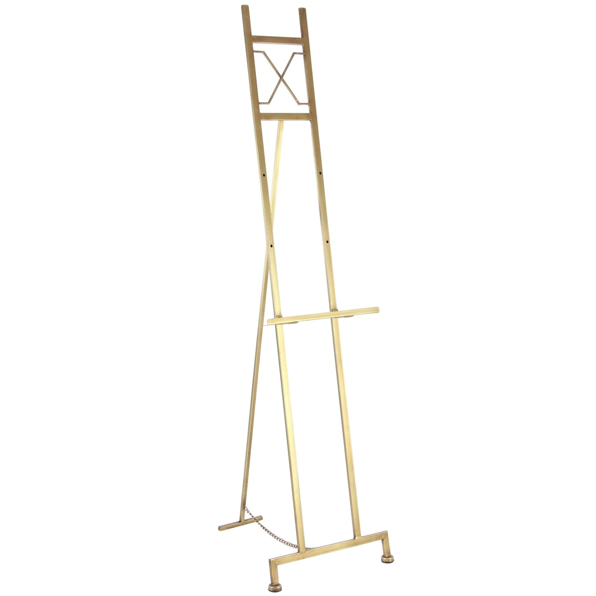 Metal Extra Large Adjustable 3 Tier Display Easel with Chain Support 16" x 19" x 57"