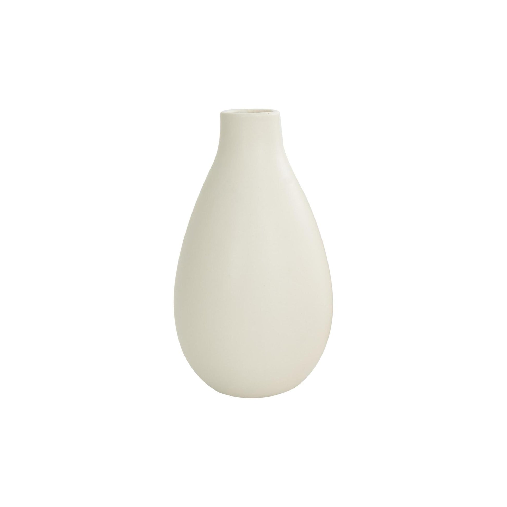 Cream Ceramic Decorative Vase