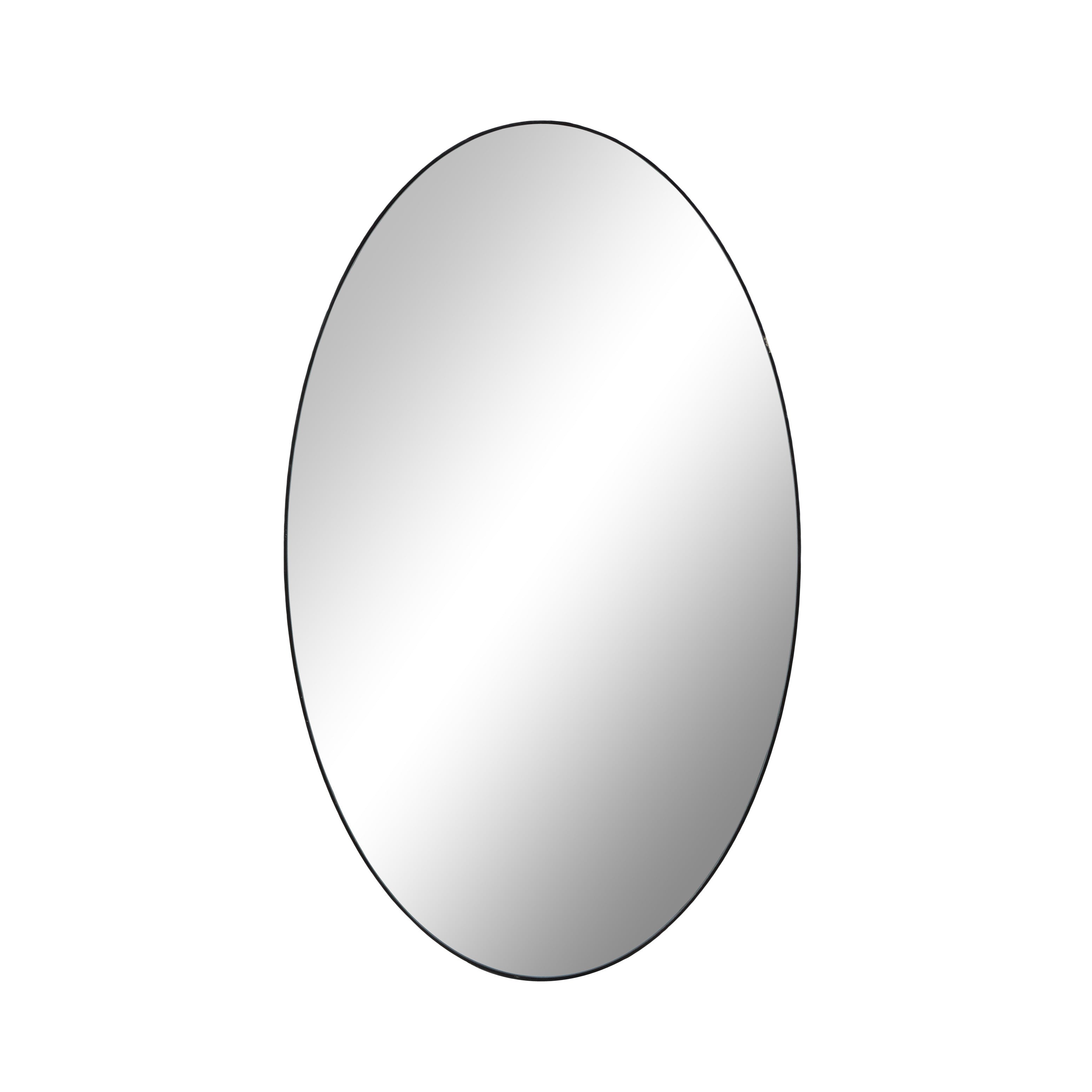 Wooden Room Wall Mirror with Thin Frame