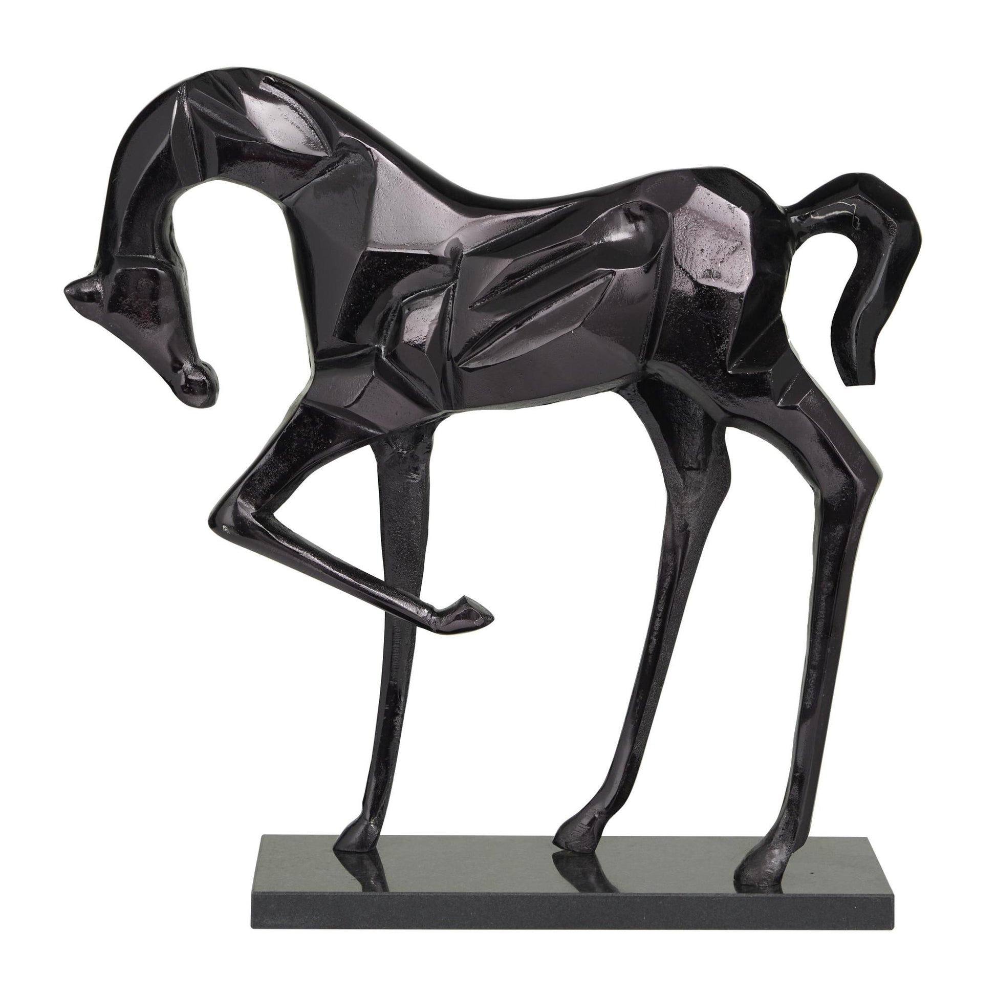 Horse Aluminum Metal Decorative Sculpture