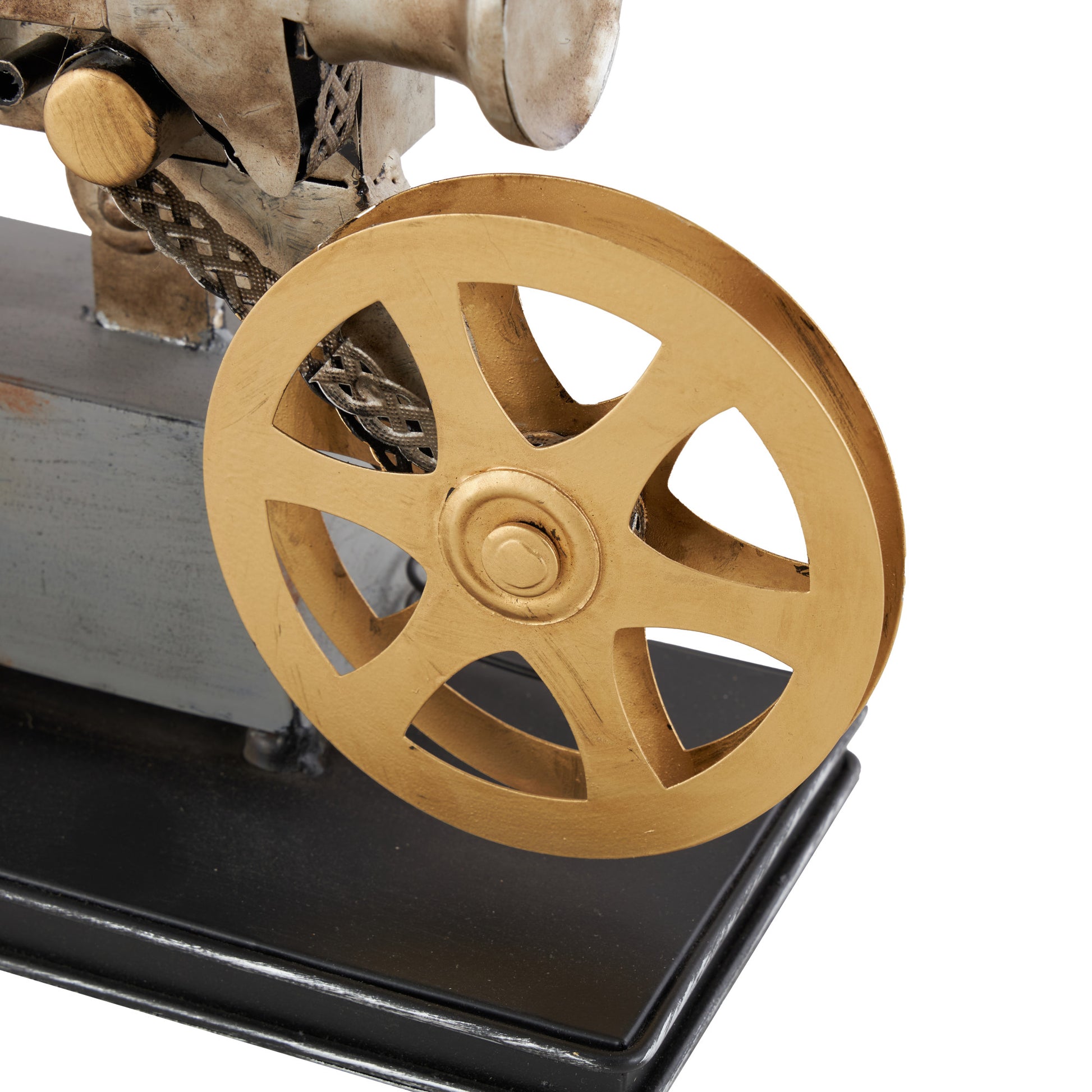 Film Black Metal Camera Decorative Sculpture