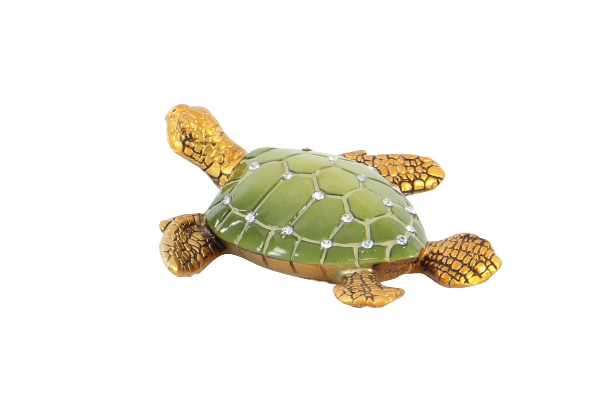 Set of 3 Turtle Brown Polystone Decorative Sculpture