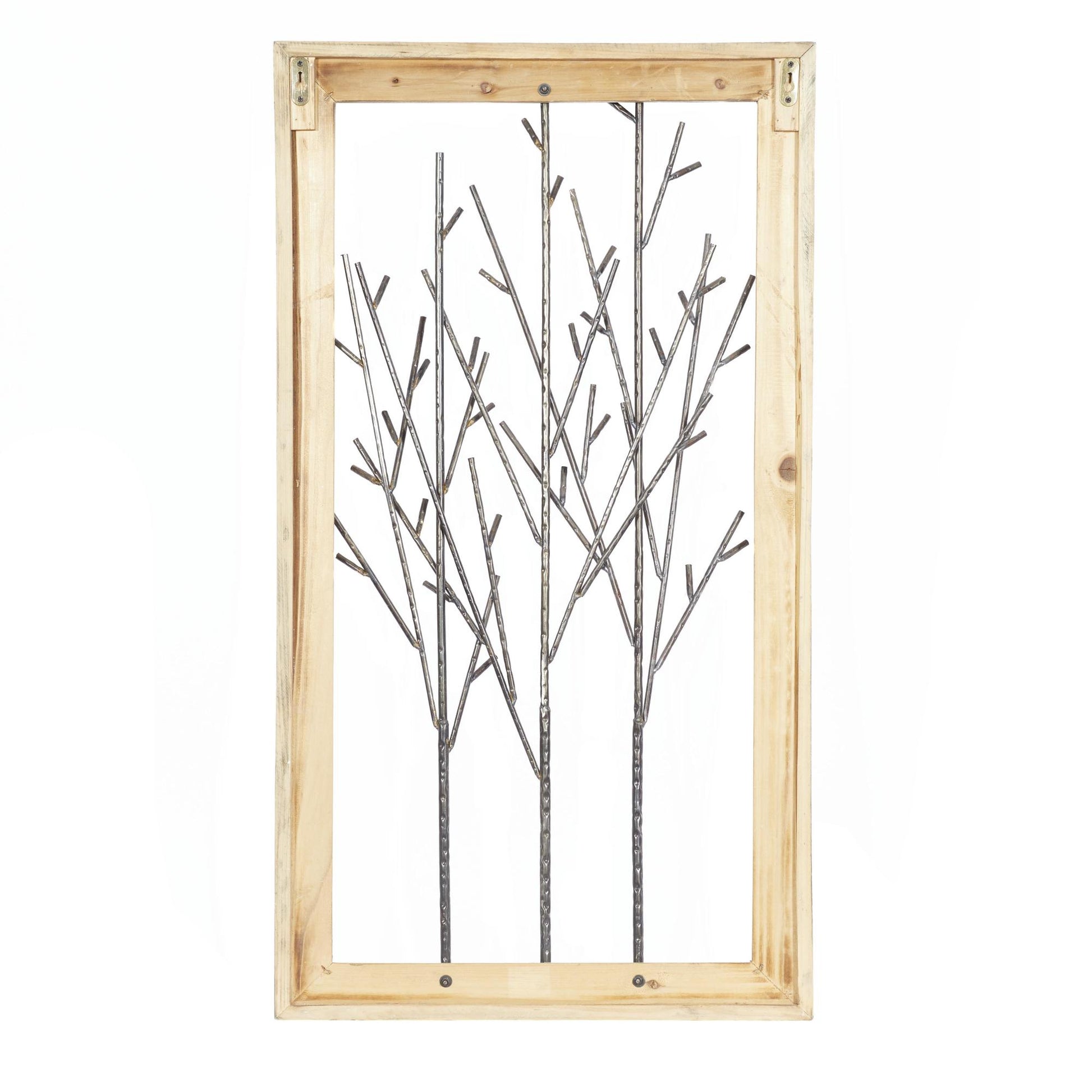Tree Brown Metal Home Wall Decor