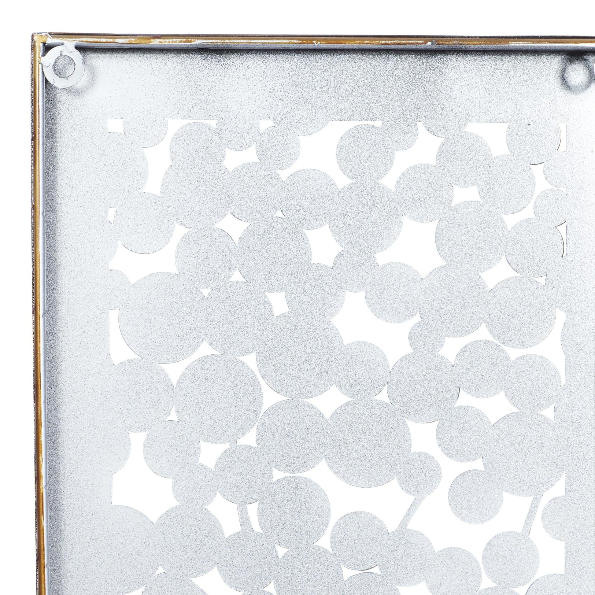 Sign Beige Metal Tree Home Wall Decor