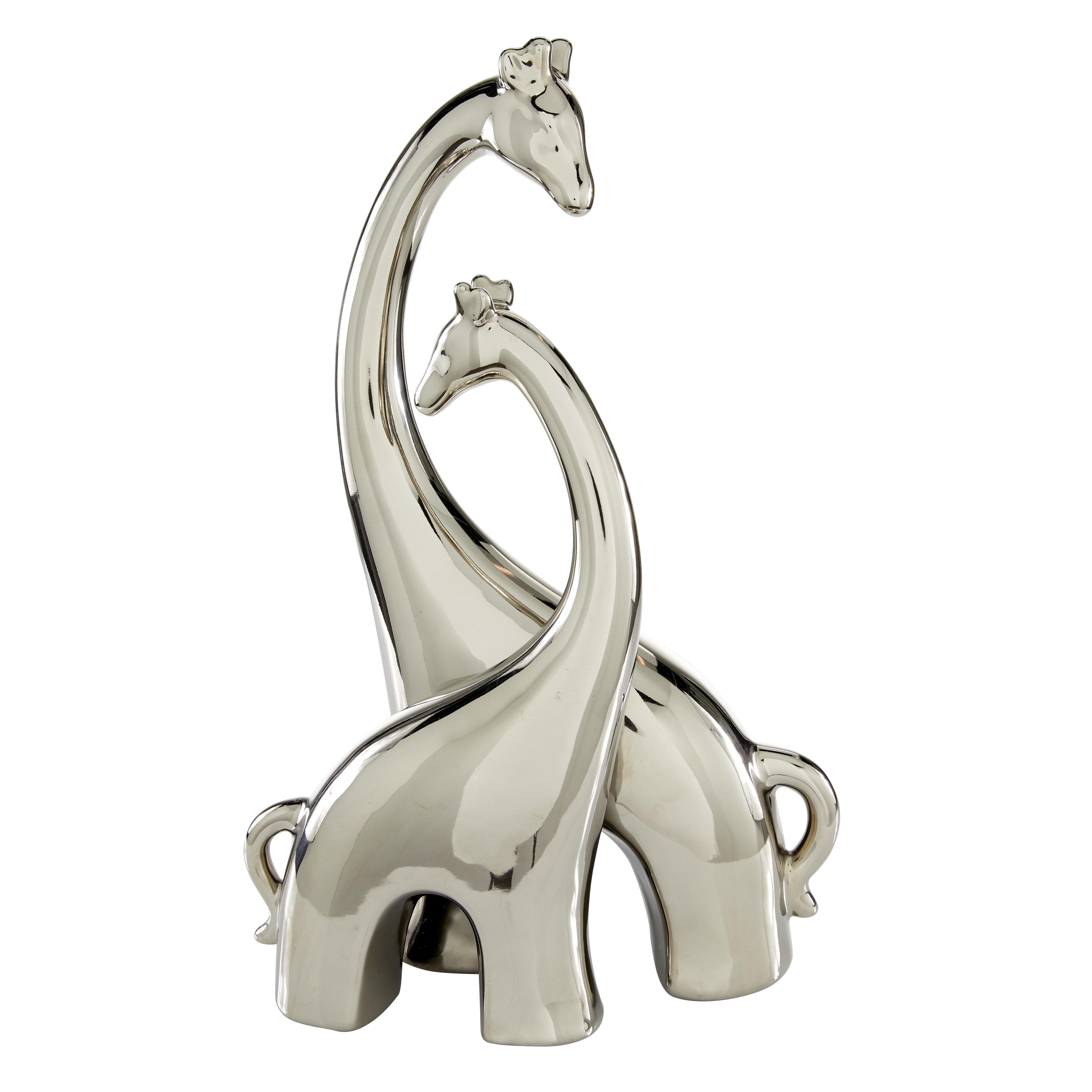 Giraffe Ceramic Decorative Sculpture