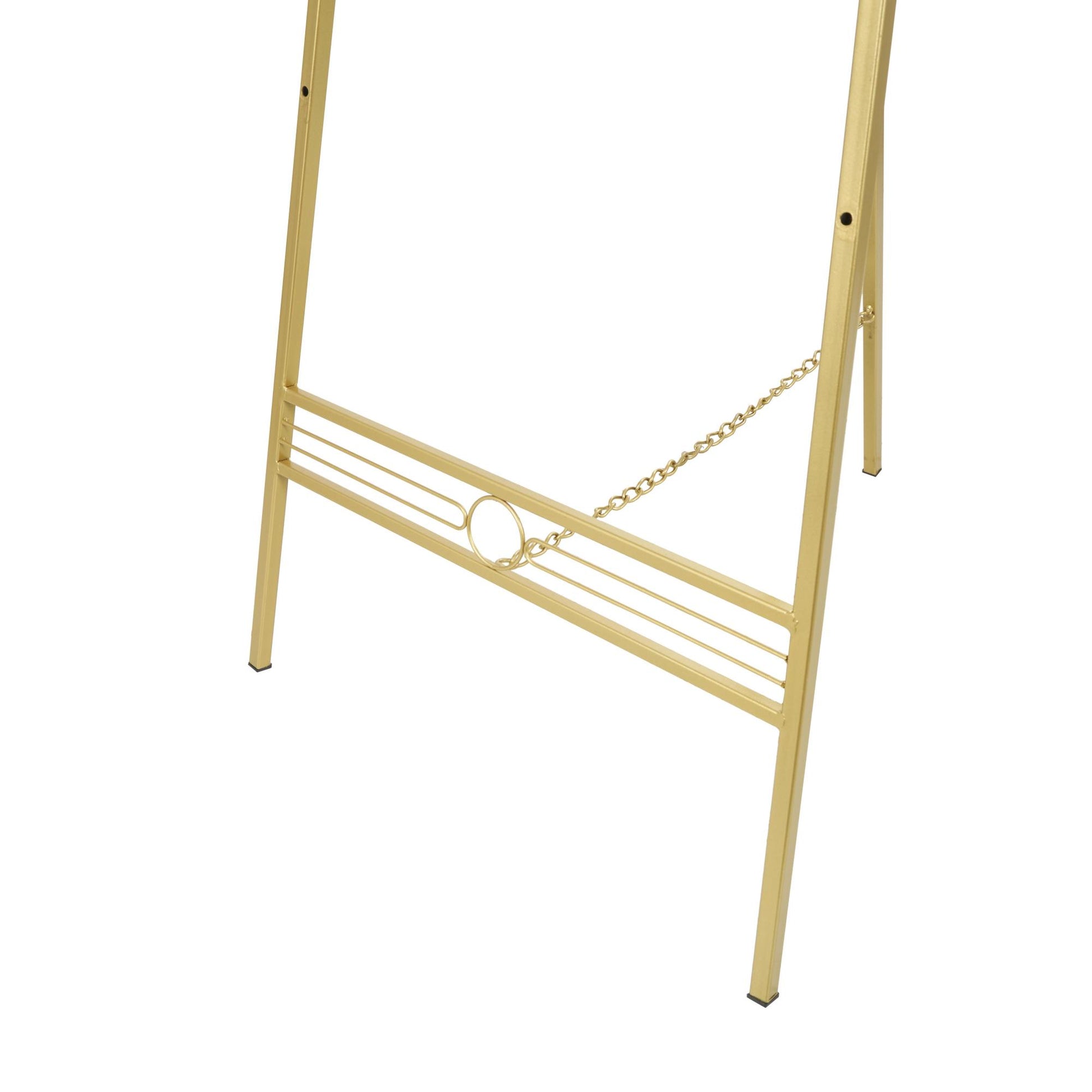 Geometric Metal 3 Tier Display Easel with Chain Support