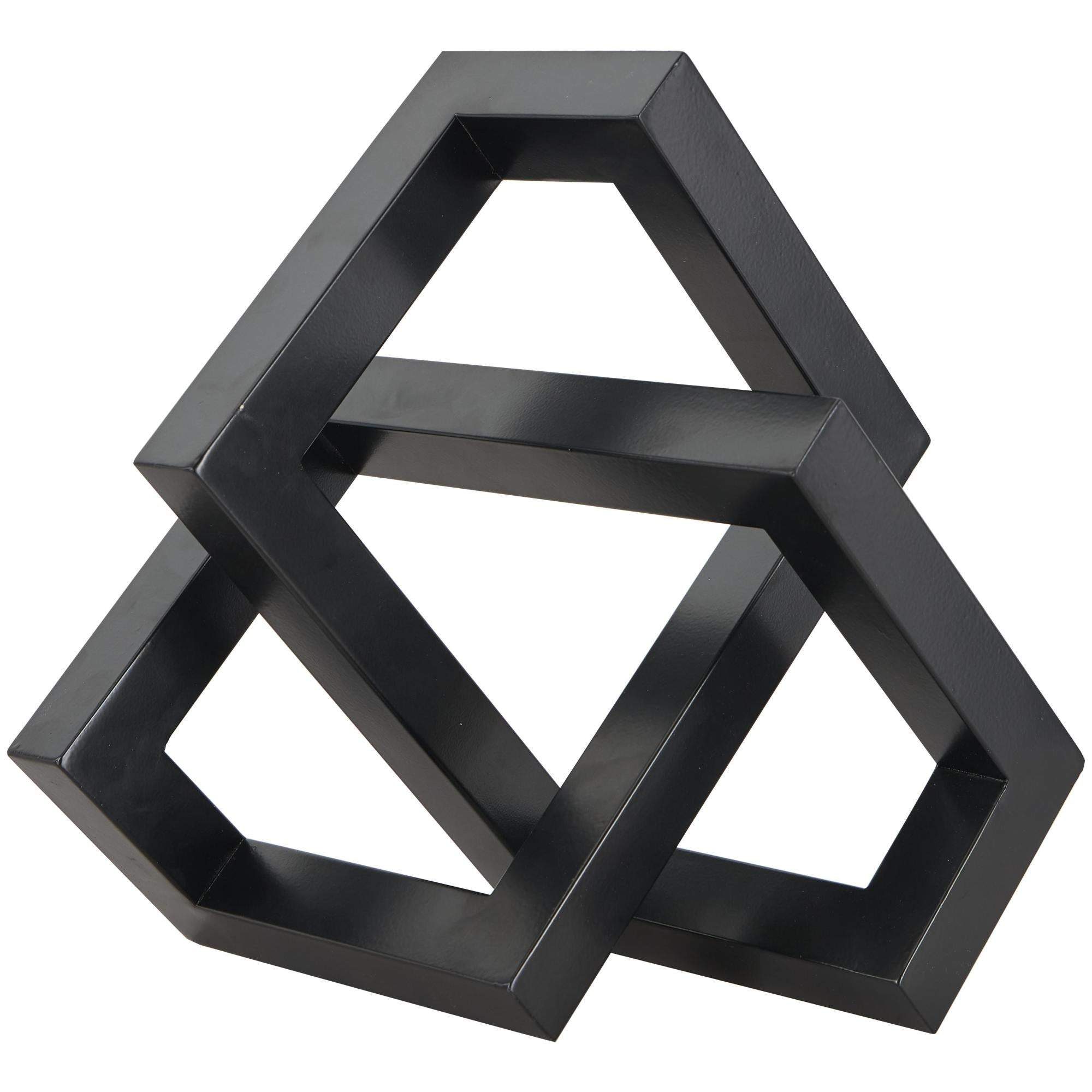Geometric Metal Abstract Shaped Decorative Sculpture