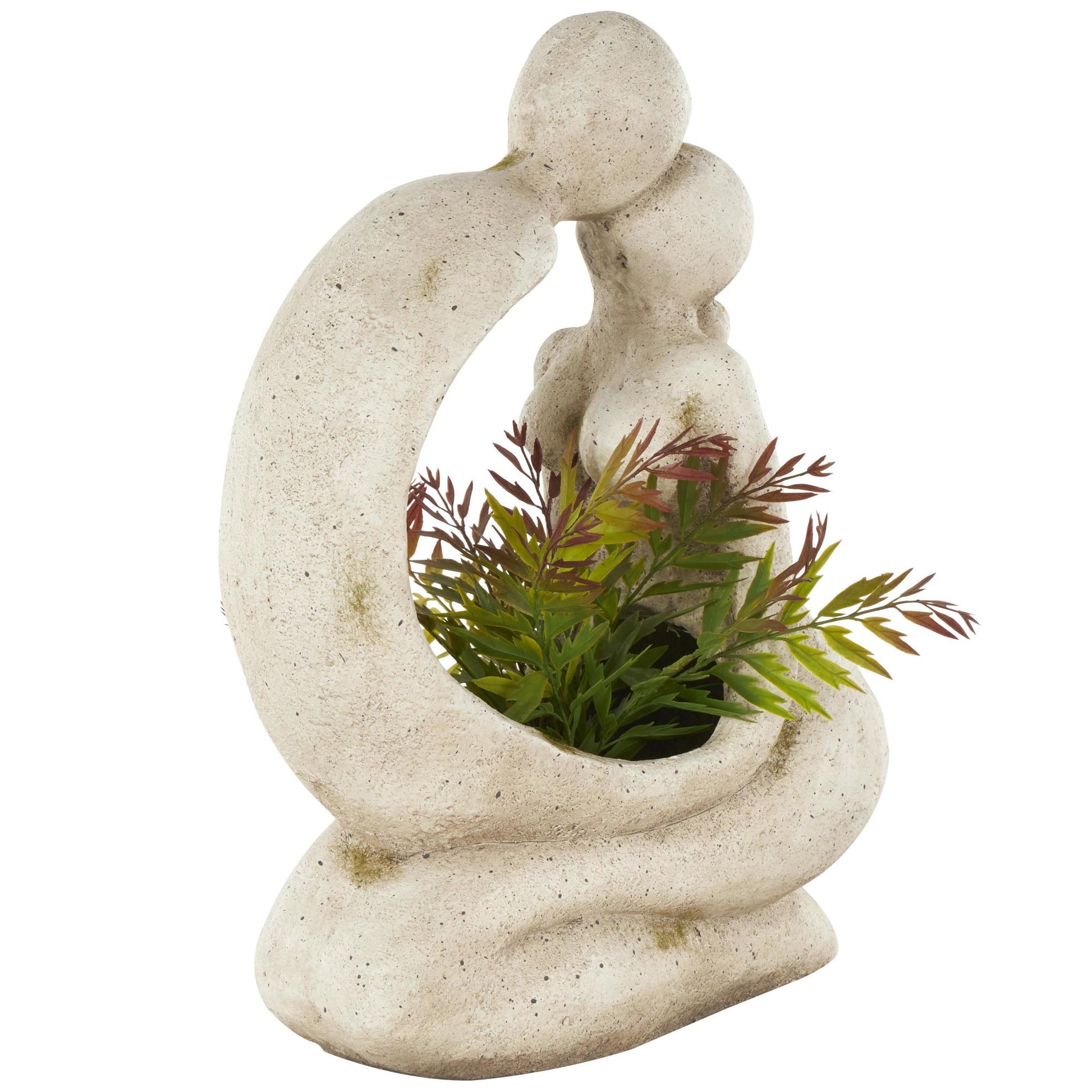 People Cream Magnesium Oxide Sitting Indoor Outdoor Planter