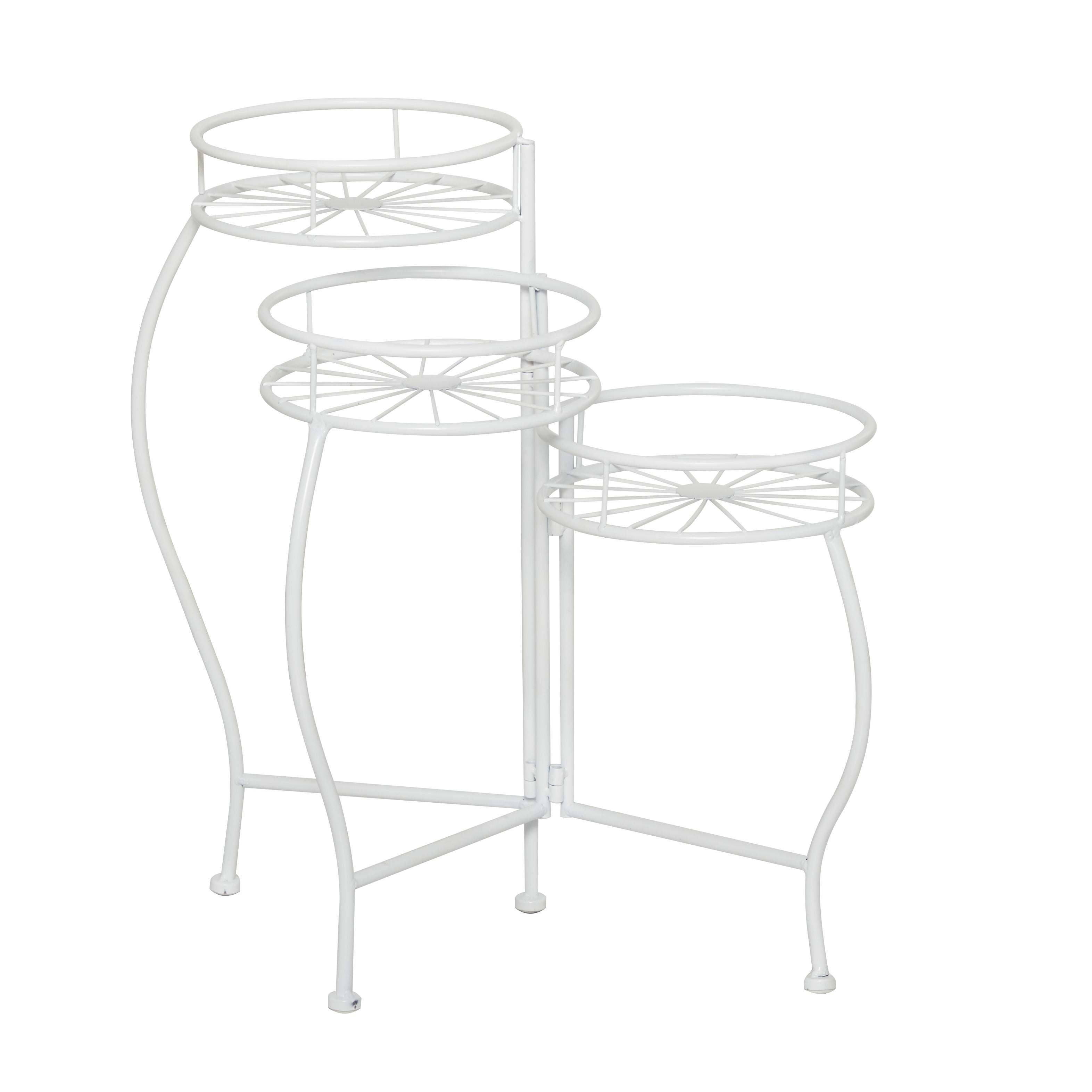 Starburst Metal 3 Tier Indoor Outdoor Plantstand