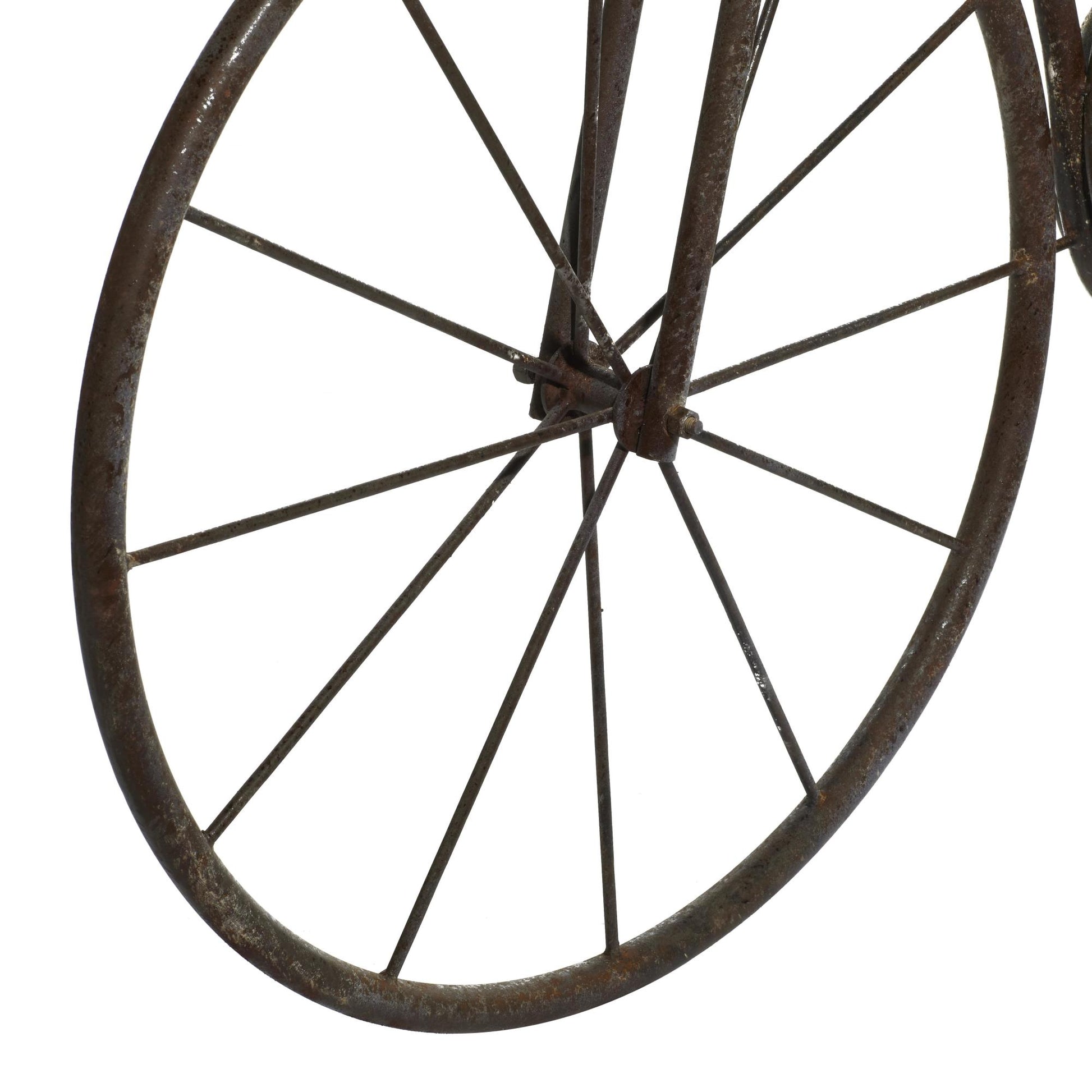 Bike Bronze Metal Weathered Vintage Indoor Outdoor Plantstand