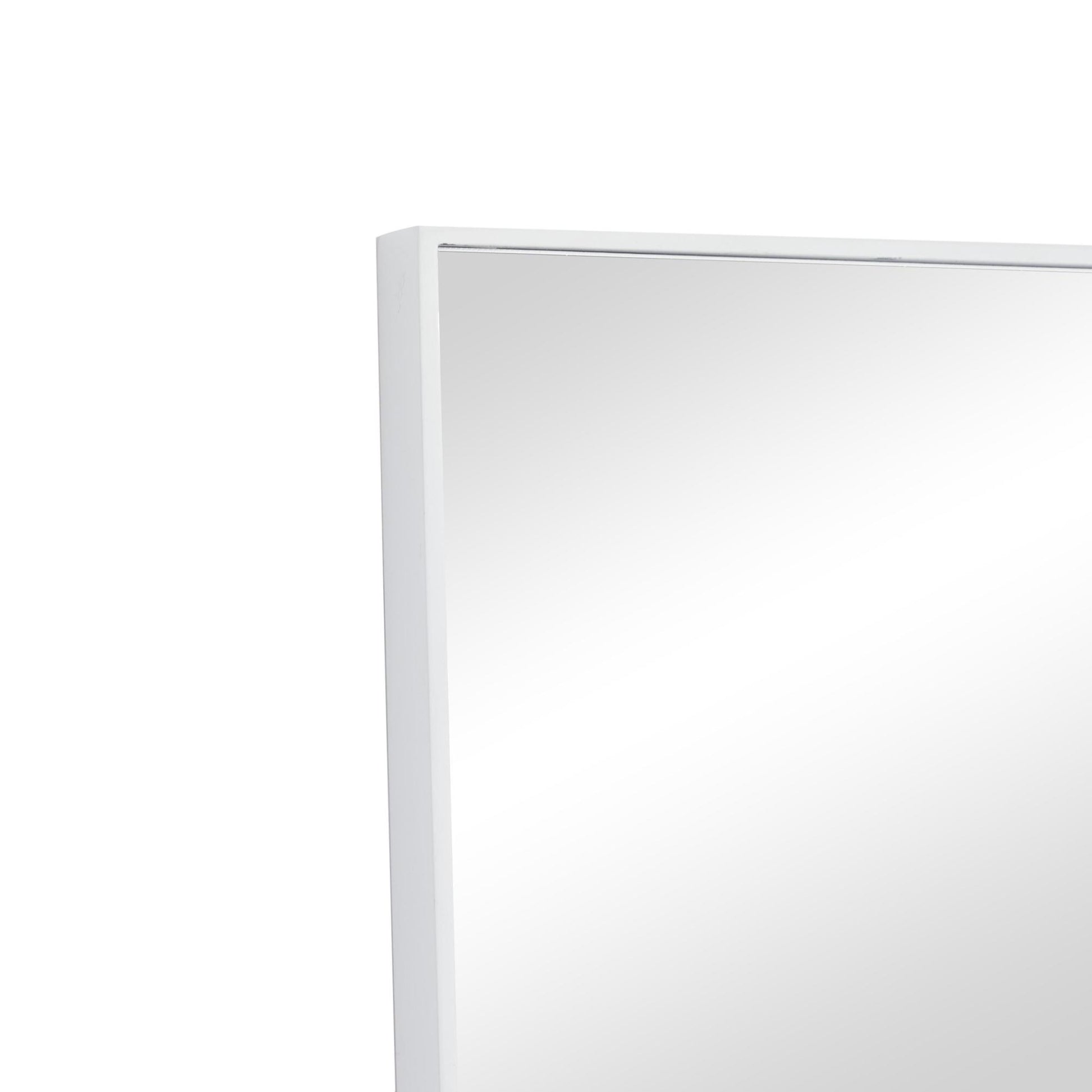 Wooden Room Wall Mirror with Thin Frame