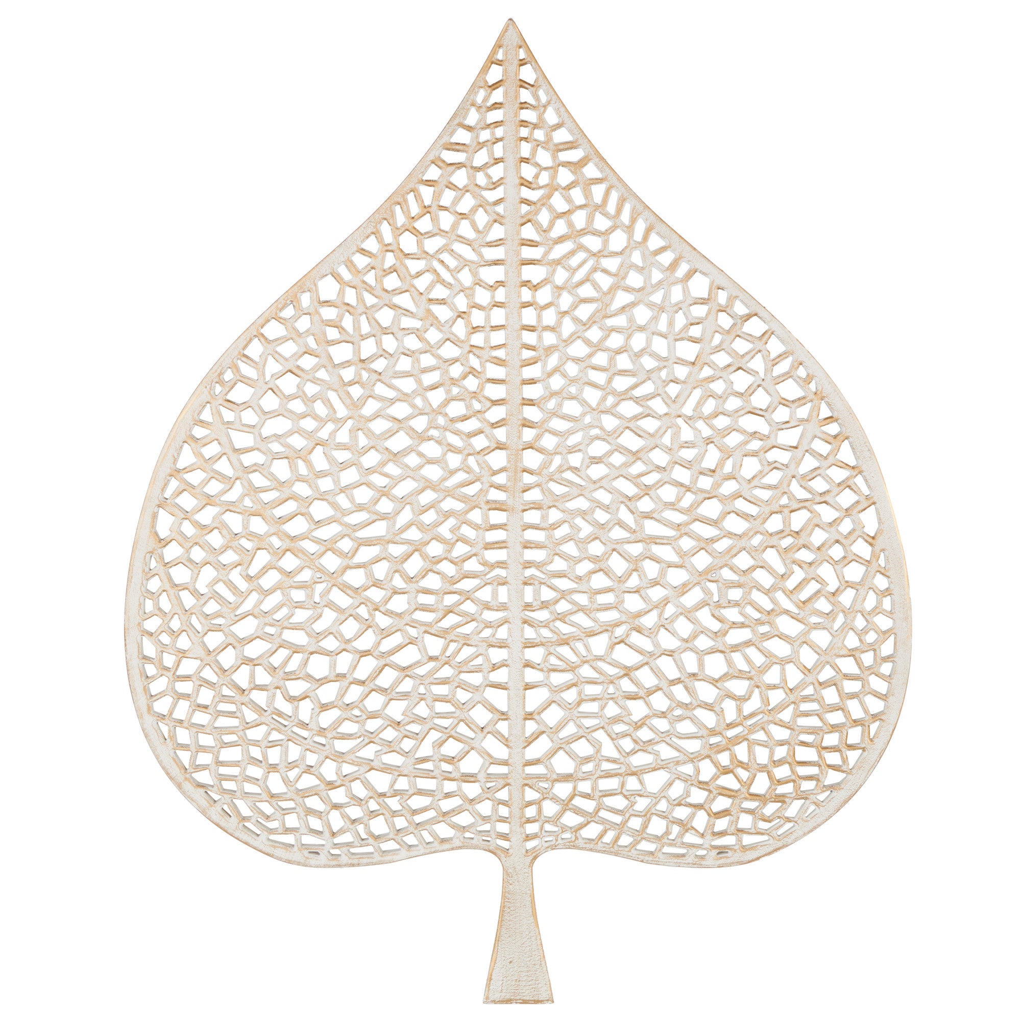 Tree Brass Wooden Handmade Large Carved Home Wall Decor with Cutouts