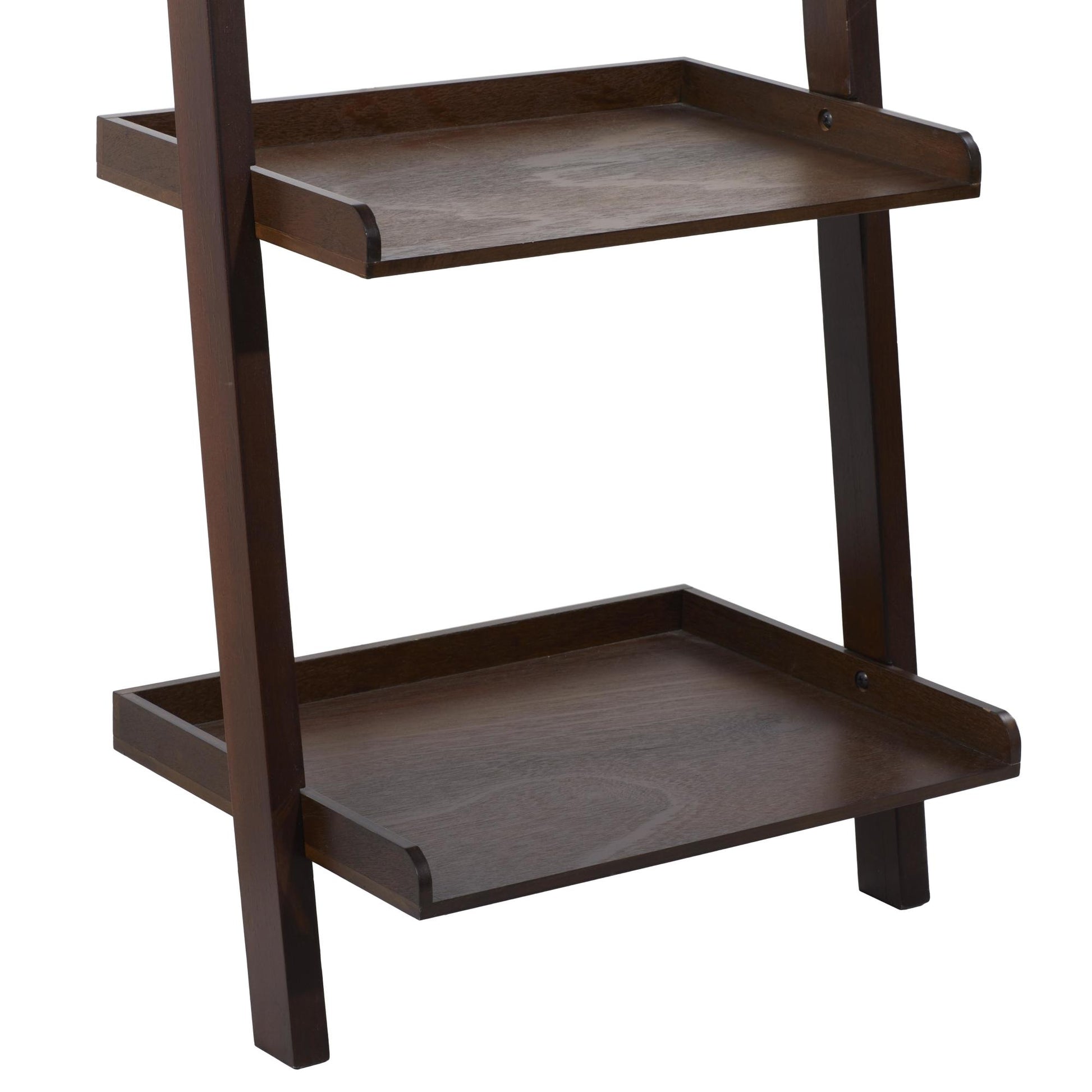 Wood 5 Shelves Storage Shelving Unit 20" x 14" x 69"