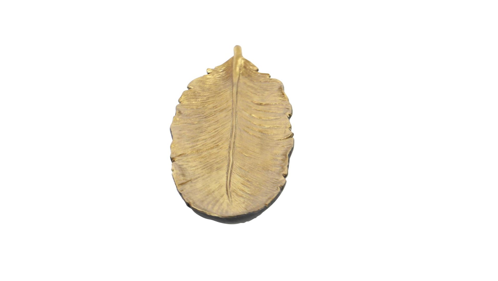 Bird Polystone Feather Large Decorative Bowl