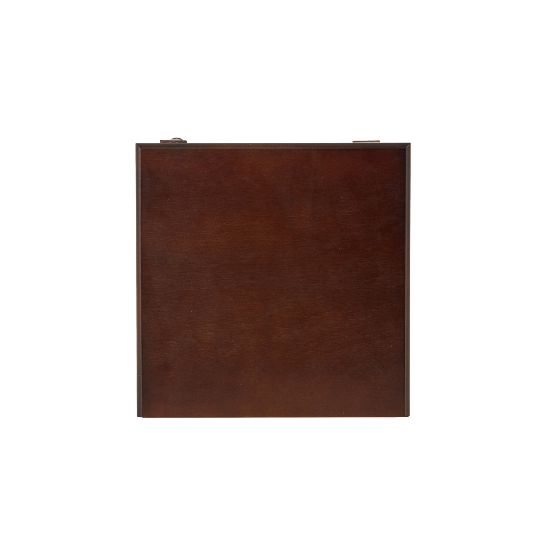 Brown Wood 1 Drawer Side End Accent Table