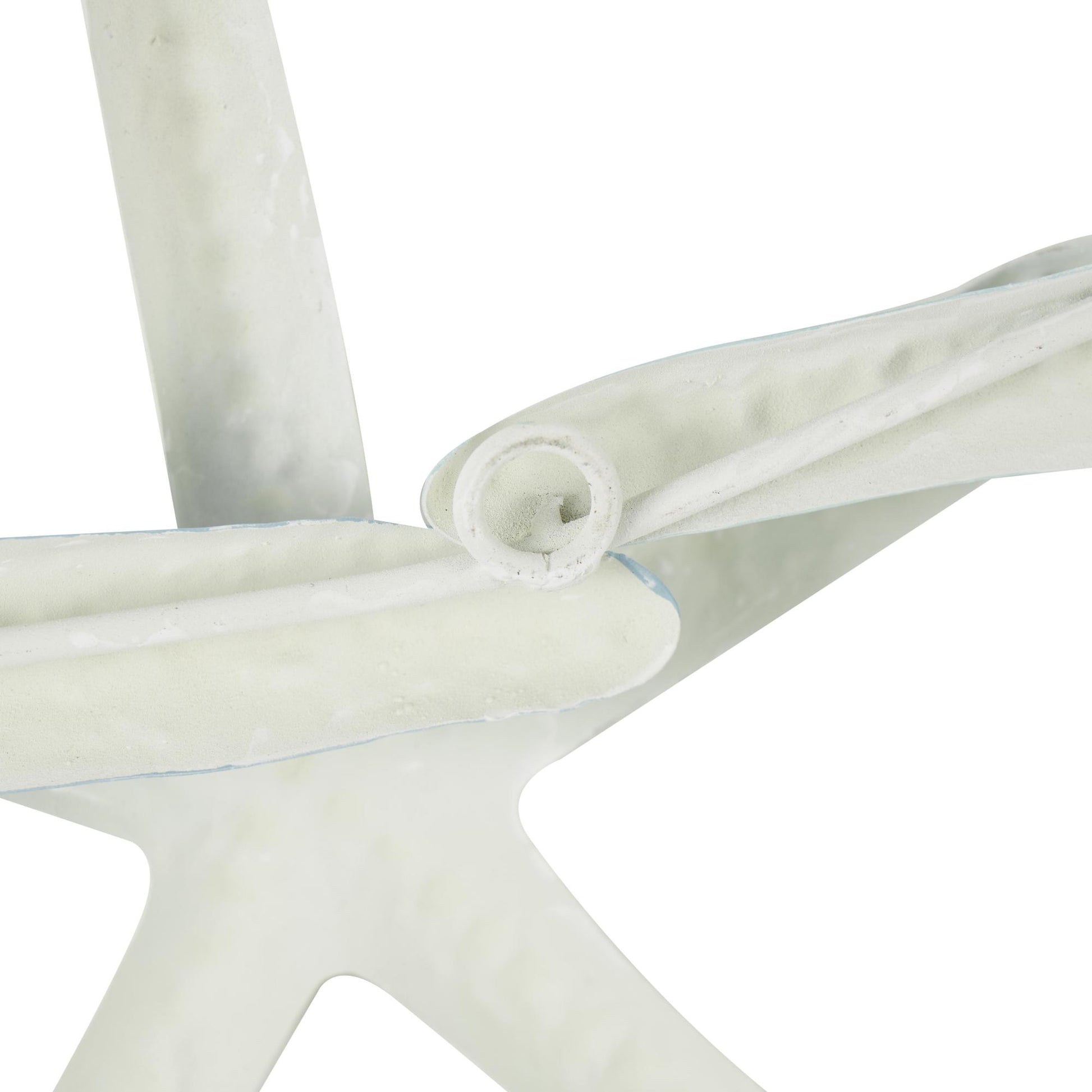 Starfish Light Blue Metal Overlapping Home Wall Decor