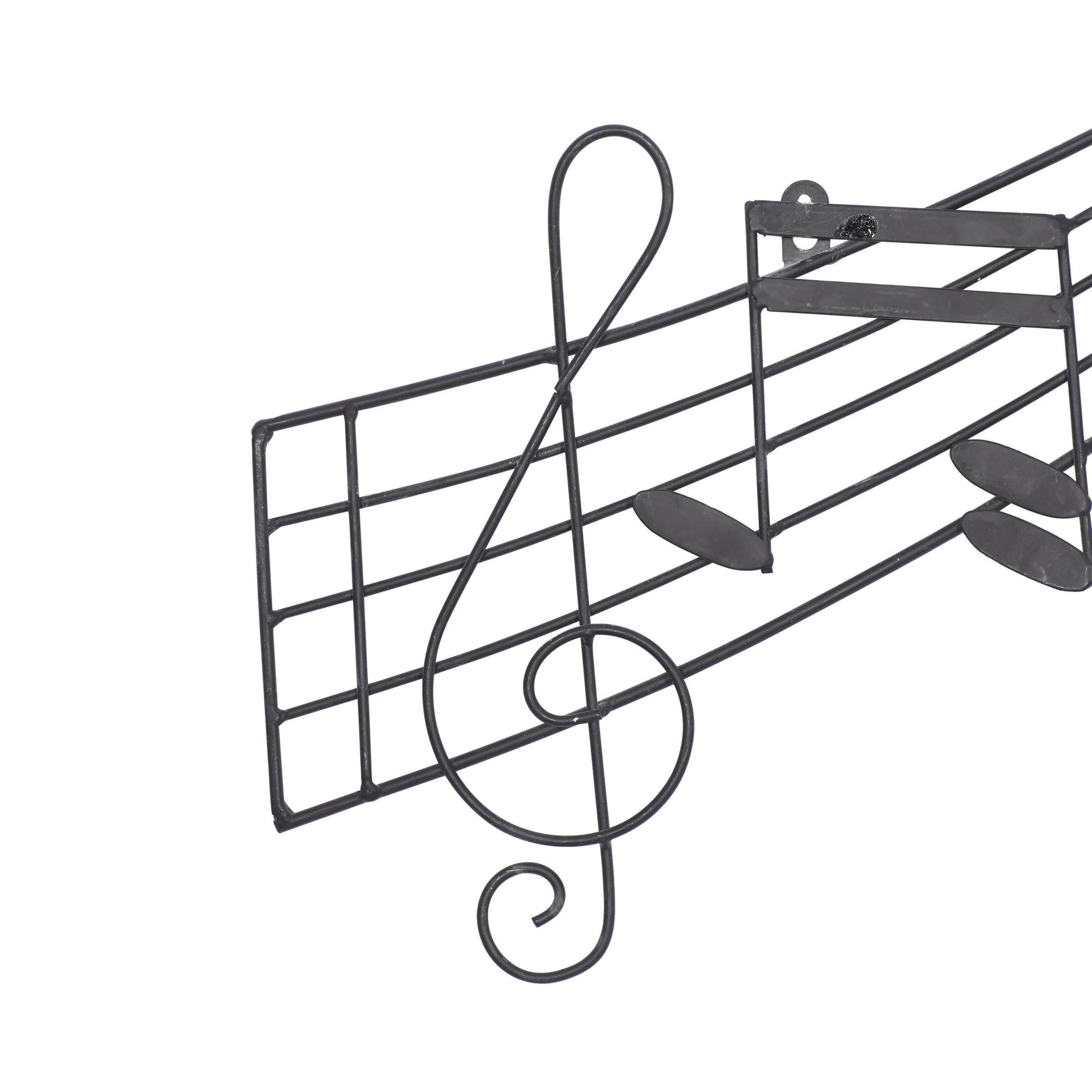 Musical Notes Black Metal Notes Home Wall Decor