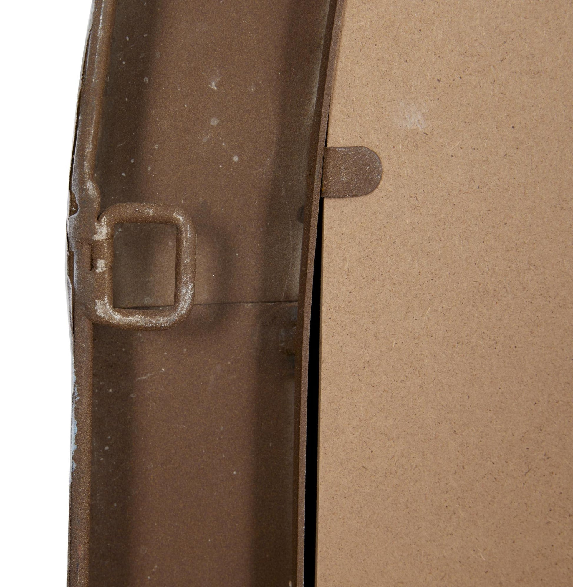 White Metal Window Pane Inspired Room Wall Mirror with Arched Top