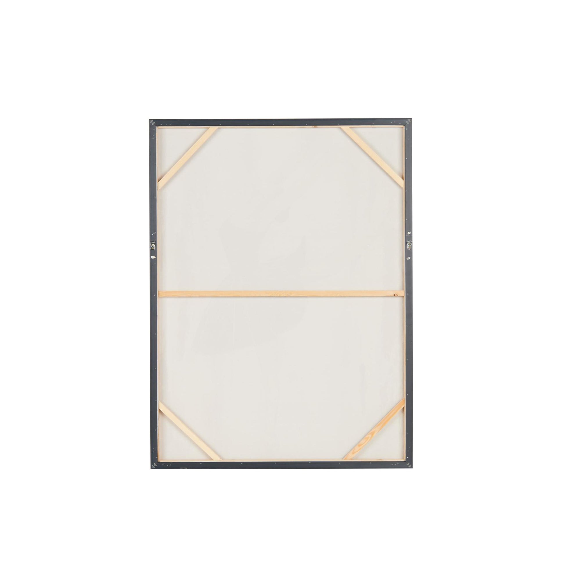 Dancer Gold Canvas Ballet Living Room Framed Wall Art with Black and Gold Foil Accents