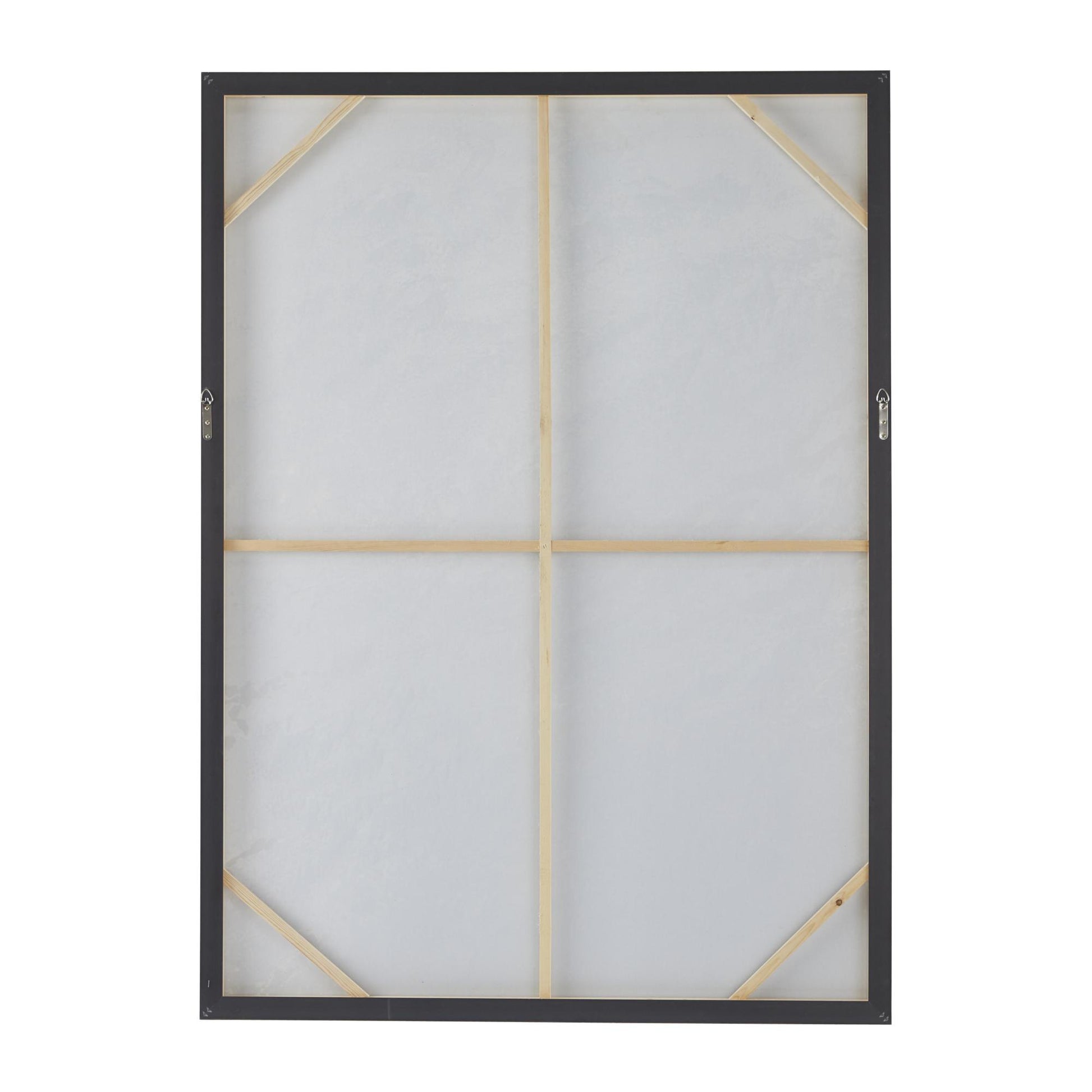 Geode Black Canvas Abstract Living Room Framed Wall Art with Gold Foil Accents
