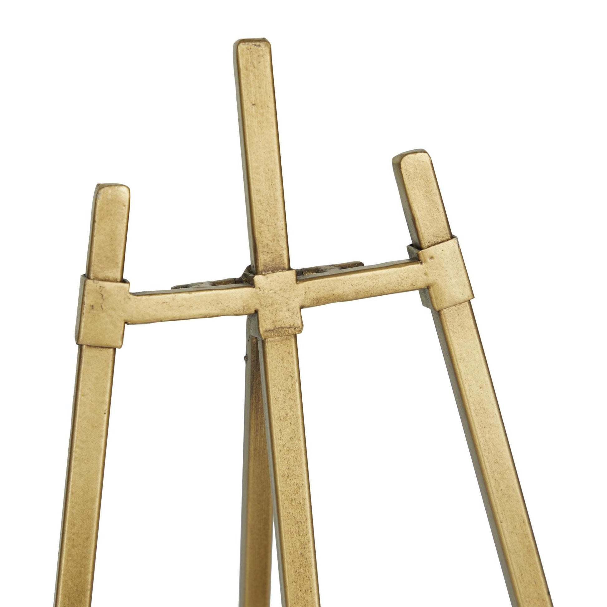 Set of 2 Metal Display Easel with Foldable Stand