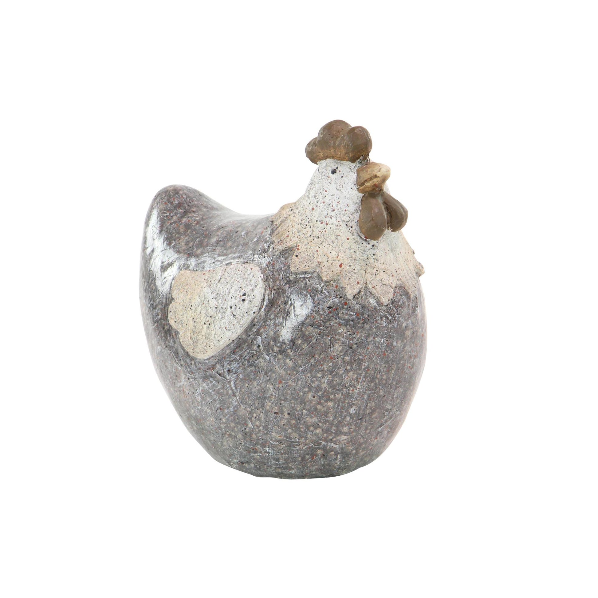 Gray Polystone Indoor Outdoor Decorative Garden Sculpture