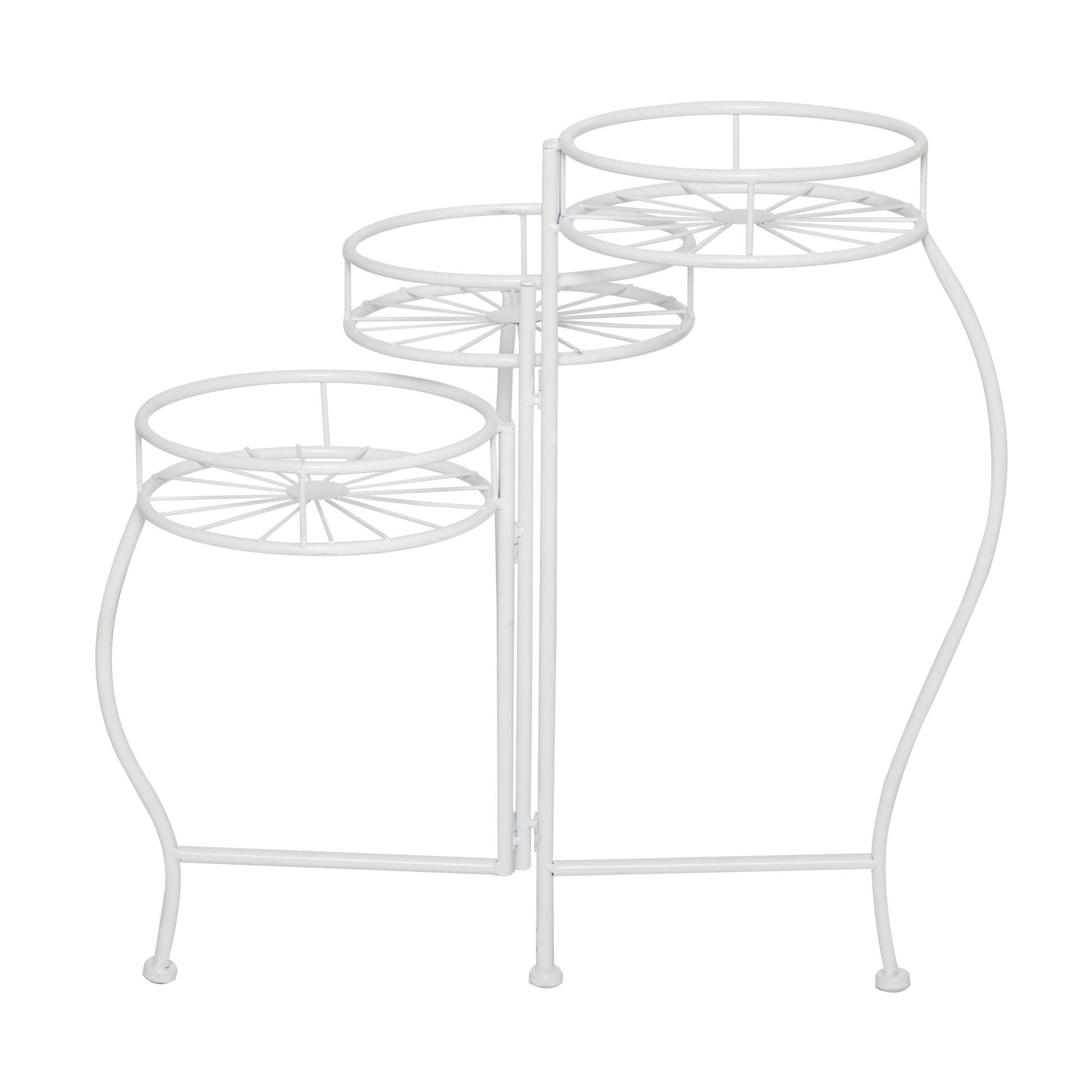 Starburst Metal 3 Tier Indoor Outdoor Plantstand