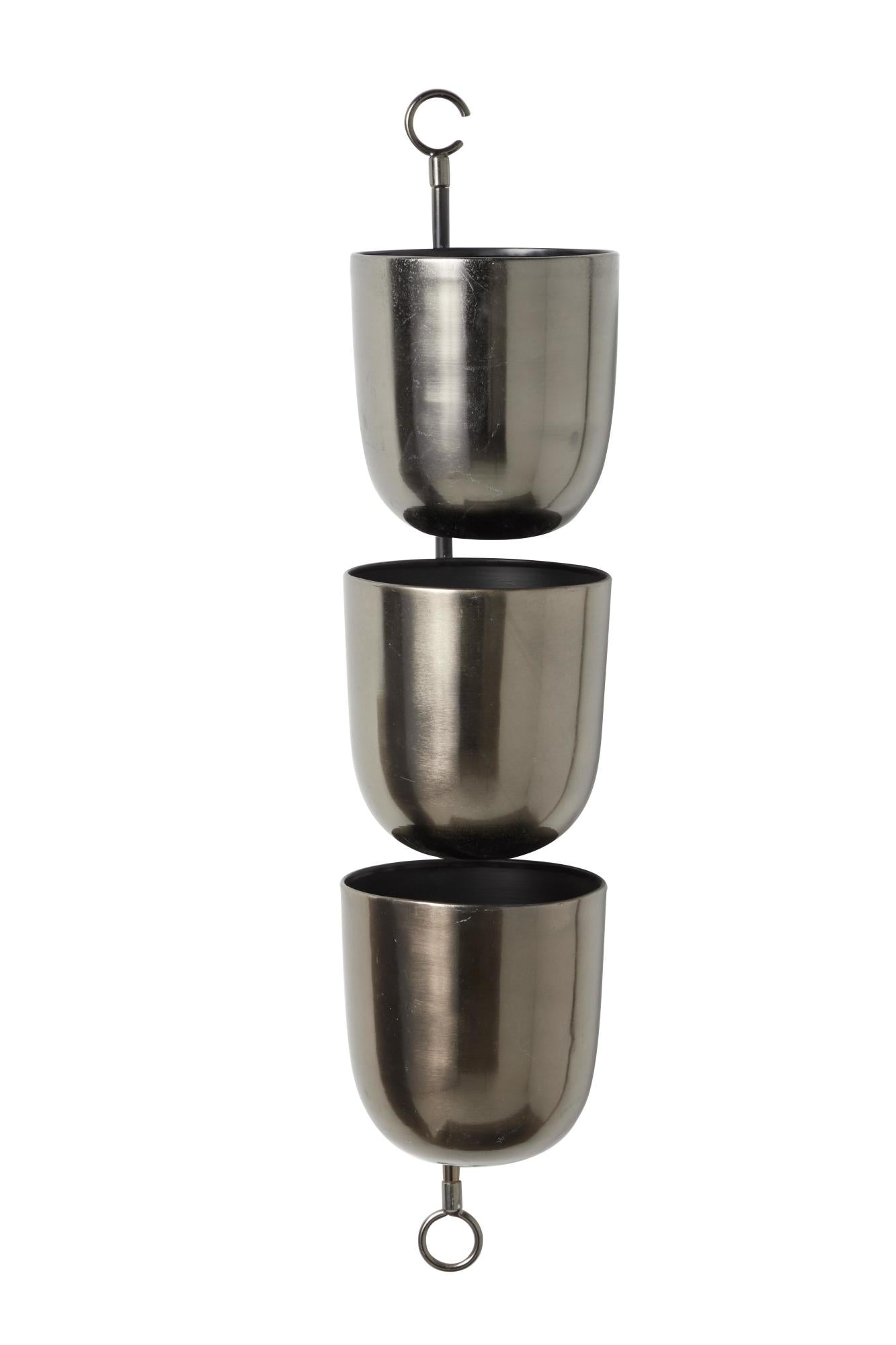 Metal Layered Indoor Outdoor Wall Planter