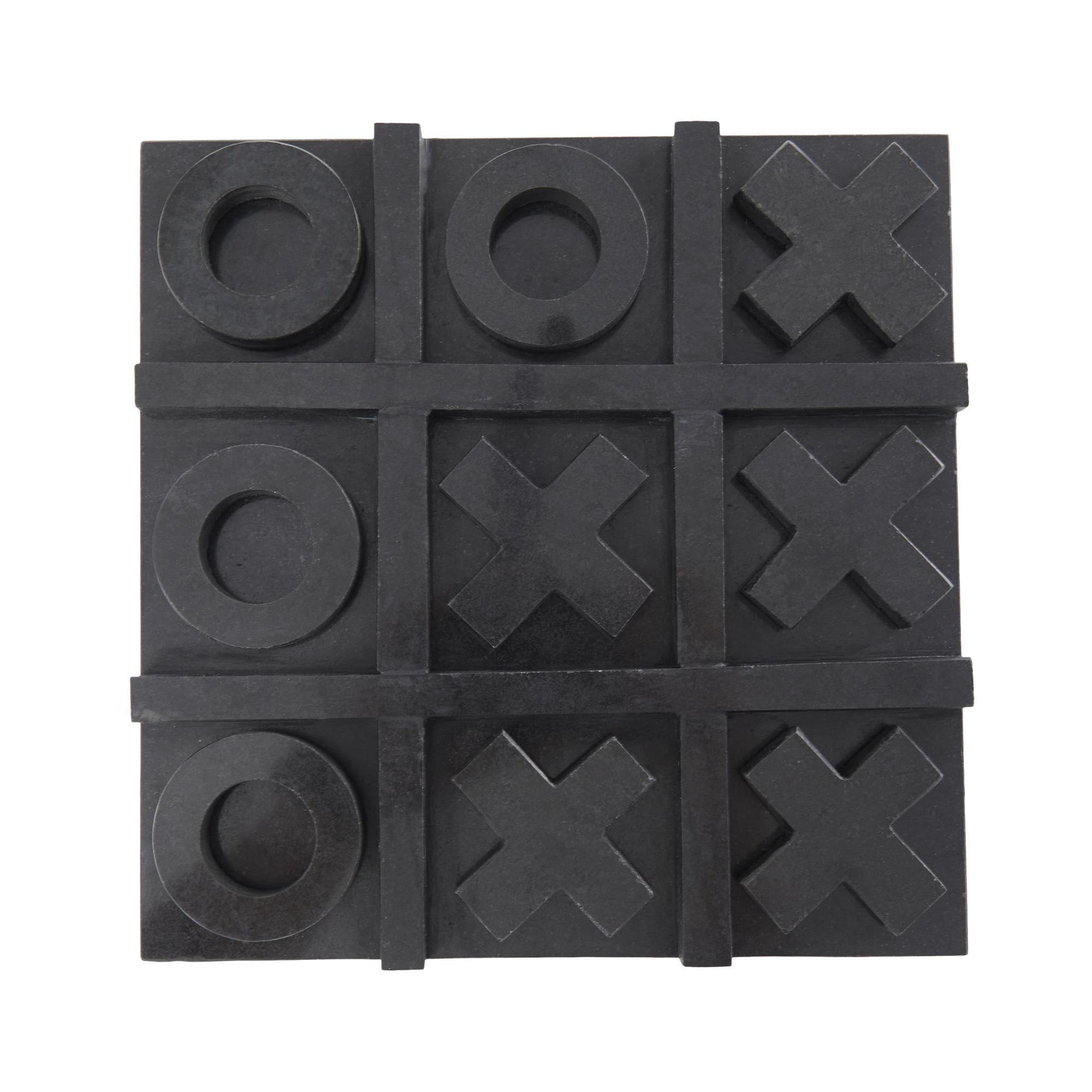 Tic Tac Toe Marble Home Decor Game Set
