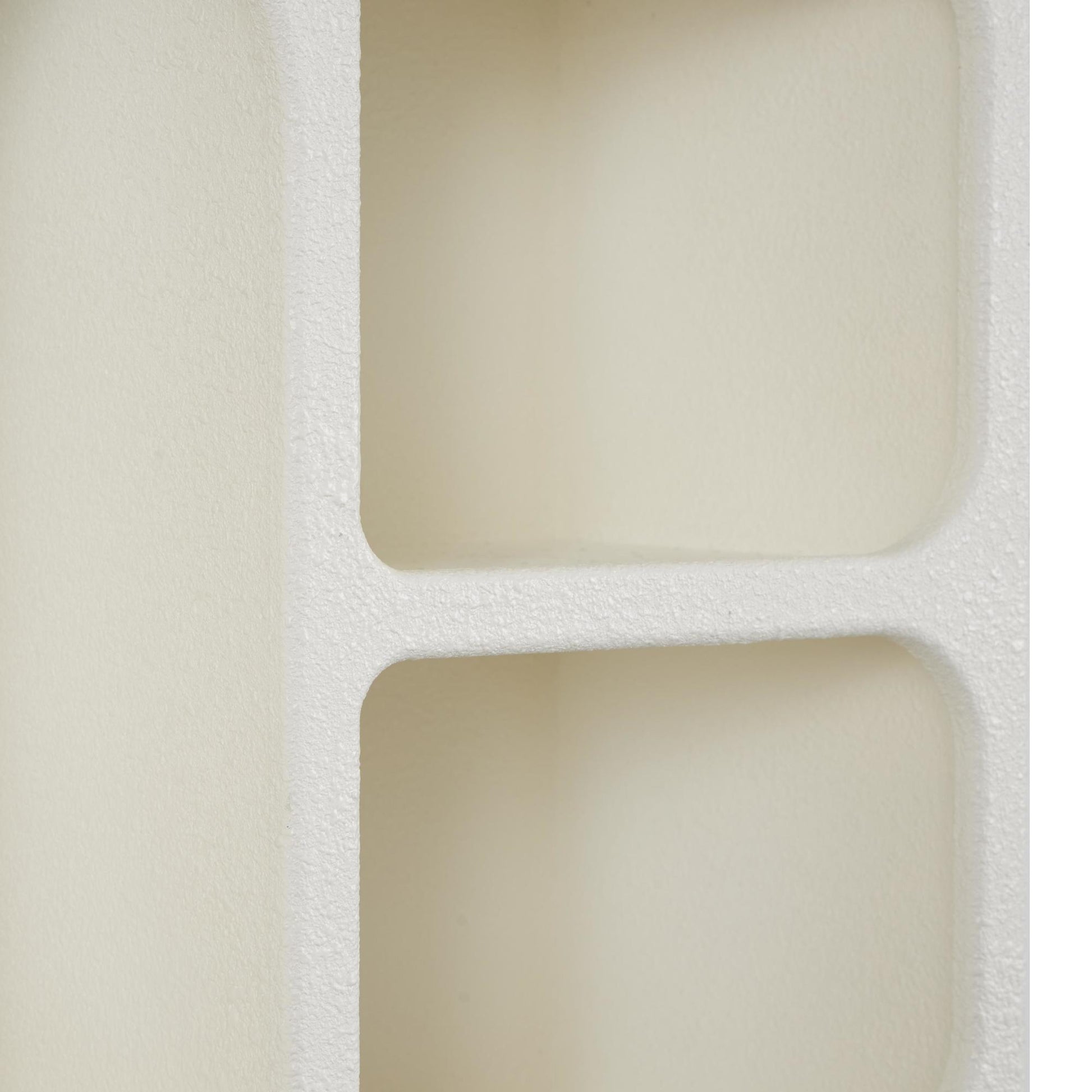 Geometric Wooden Arched 4 Shelf Room Wall Shelf with Varying Block Shapes