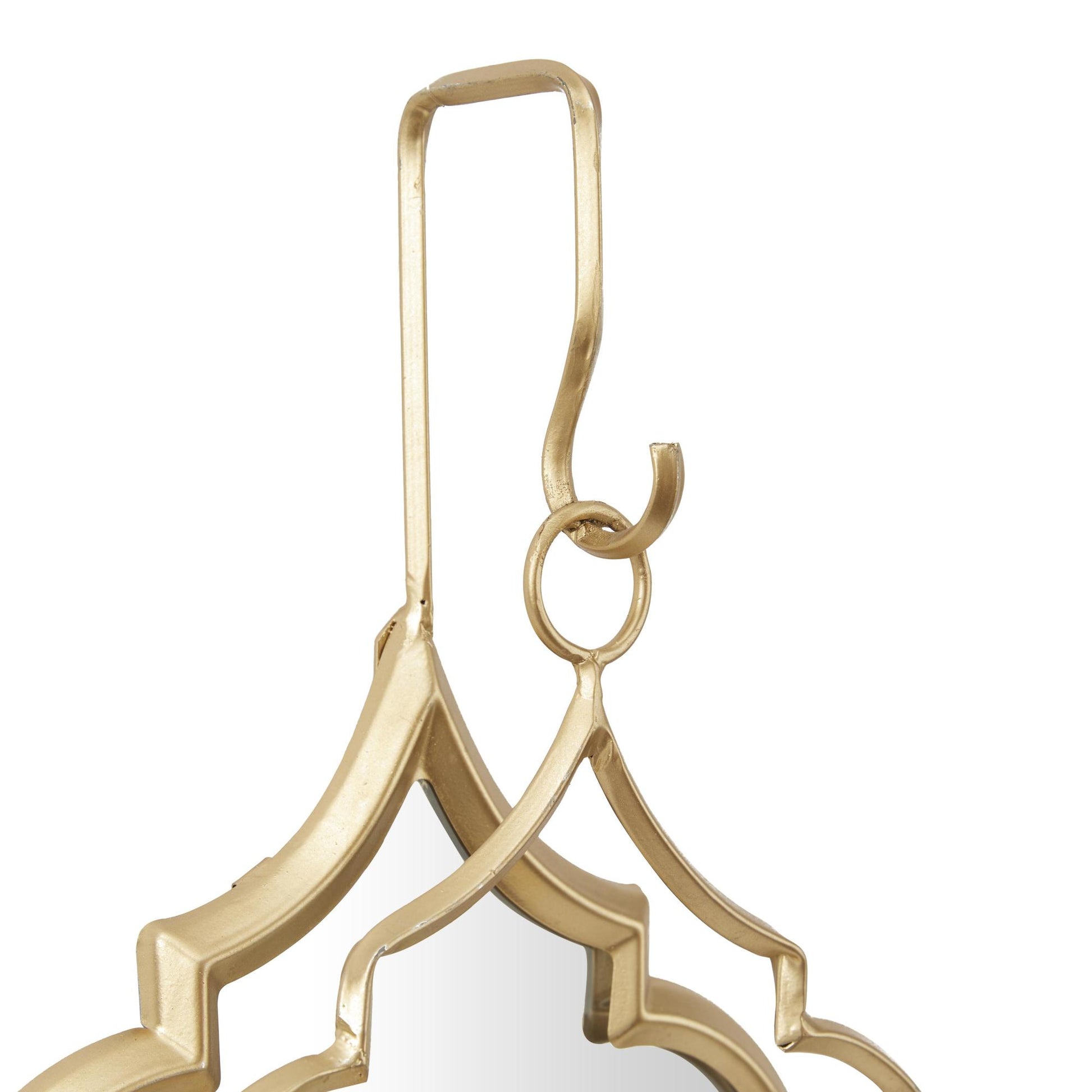 CosmoLiving by Cosmopolitan Geometric Metal Wall Hanging Pillar Indoor Outdoor Wall Sconce