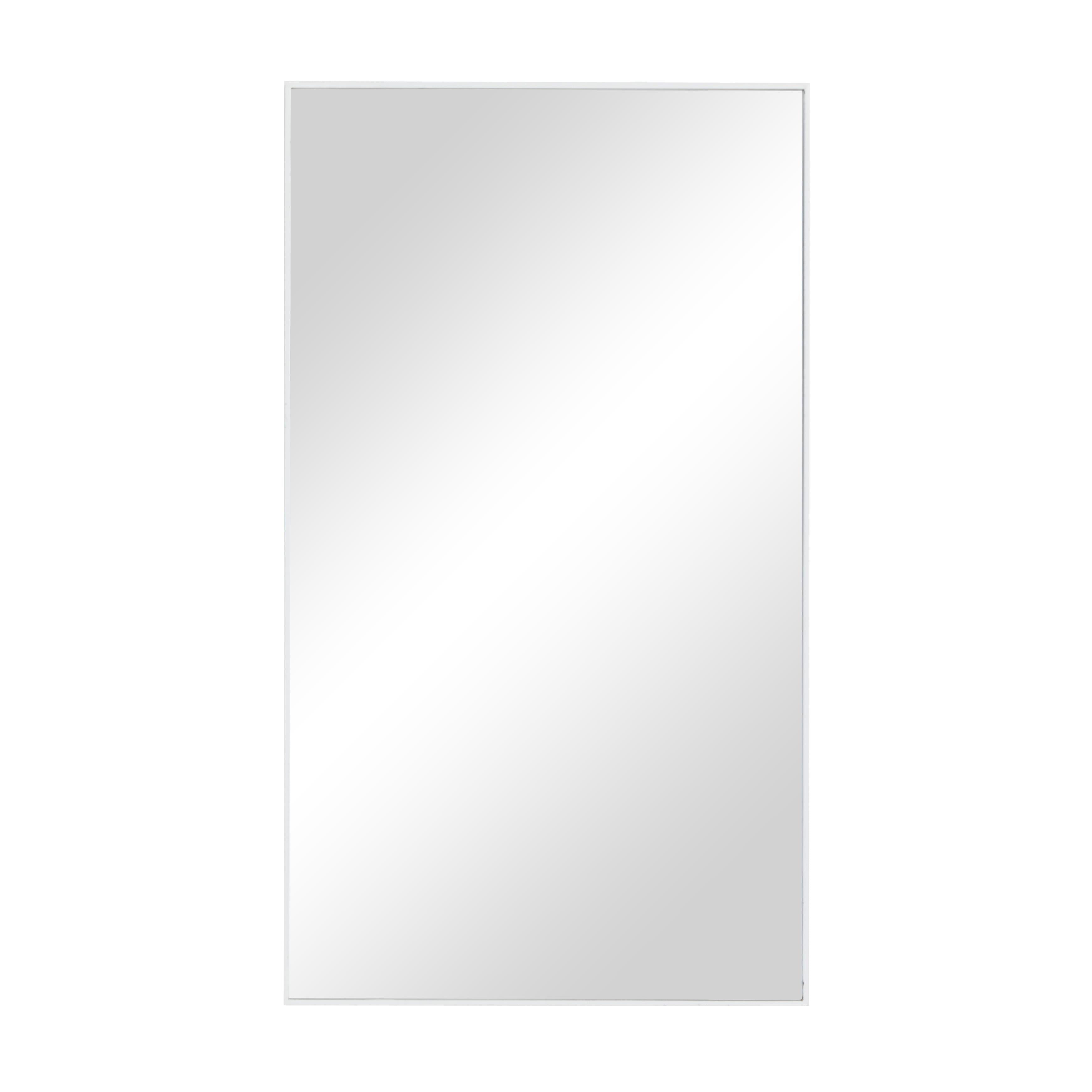 Wooden Room Wall Mirror with Thin Frame