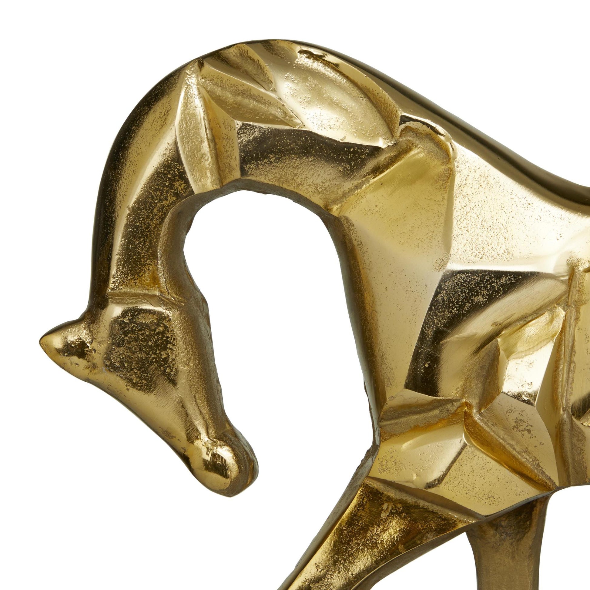 Horse Aluminum Metal Decorative Sculpture