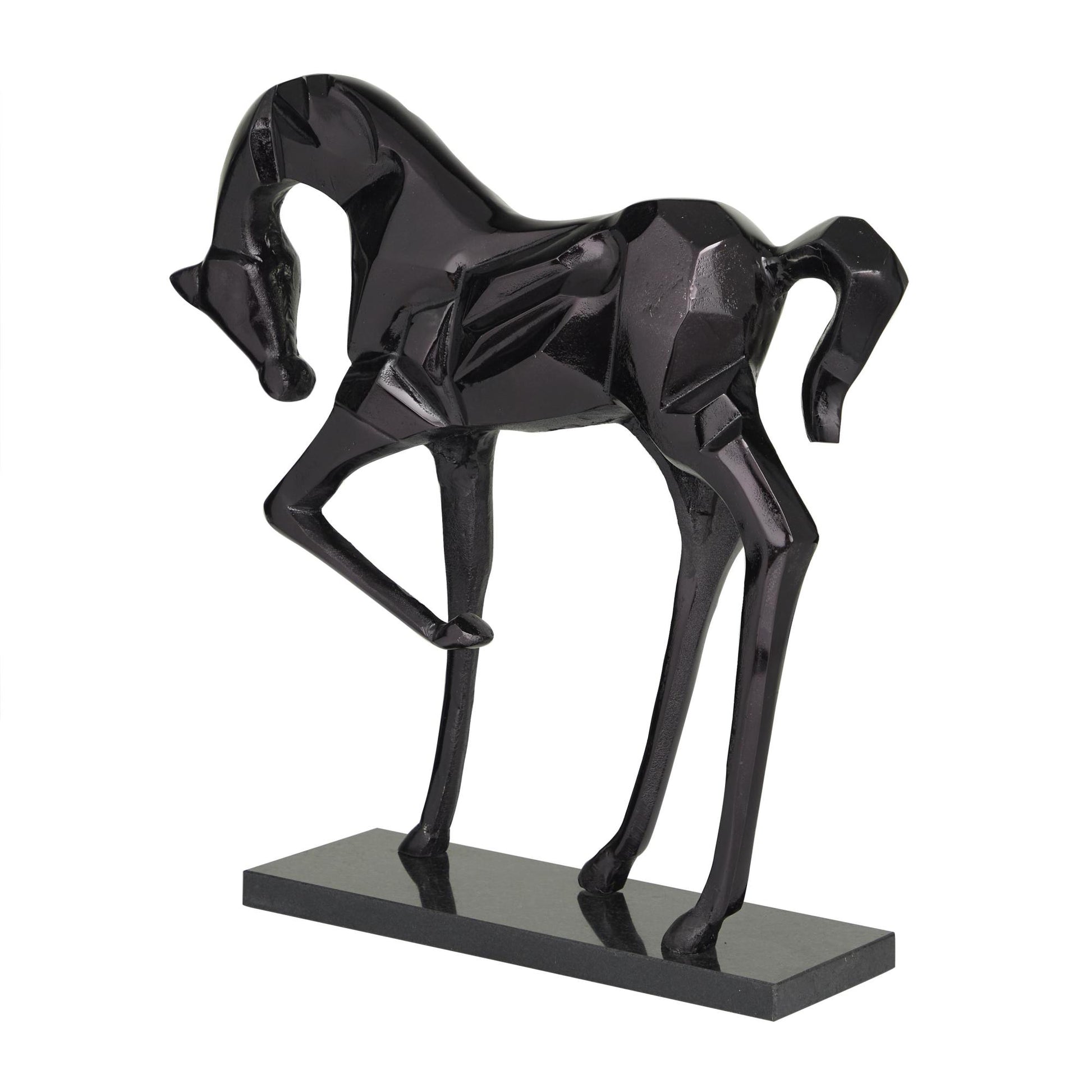 Horse Aluminum Metal Decorative Sculpture