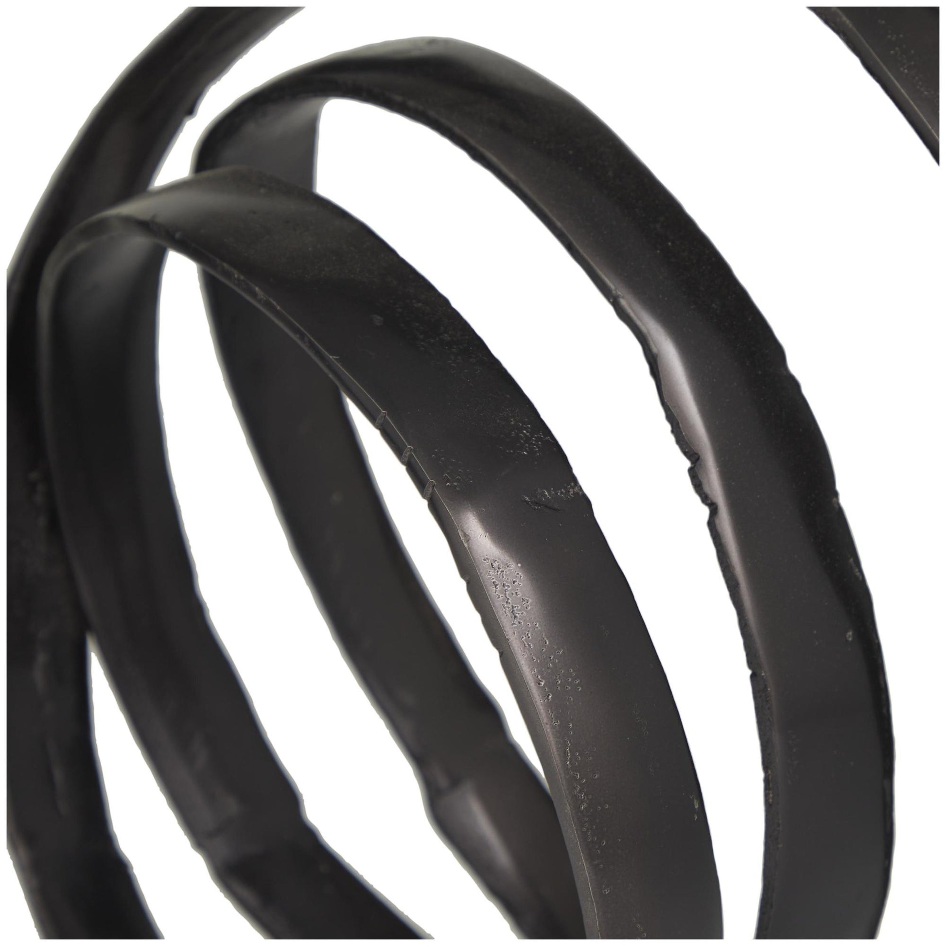 Abstract Aluminum Metal Looped Decorative Sculpture