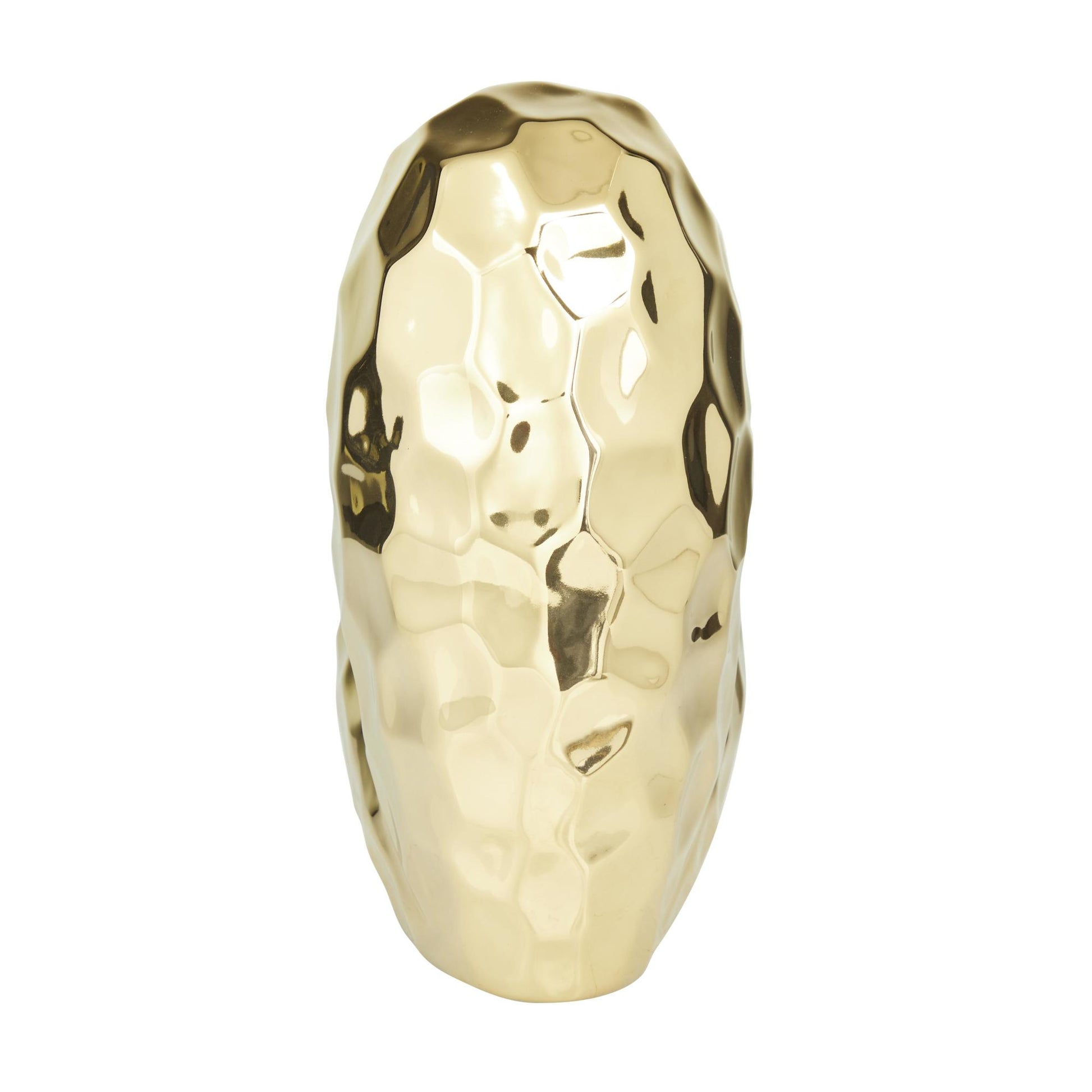 Heart Porcelain Ceramic Dimensional Angled Origami Inspired Decorative Sculpture