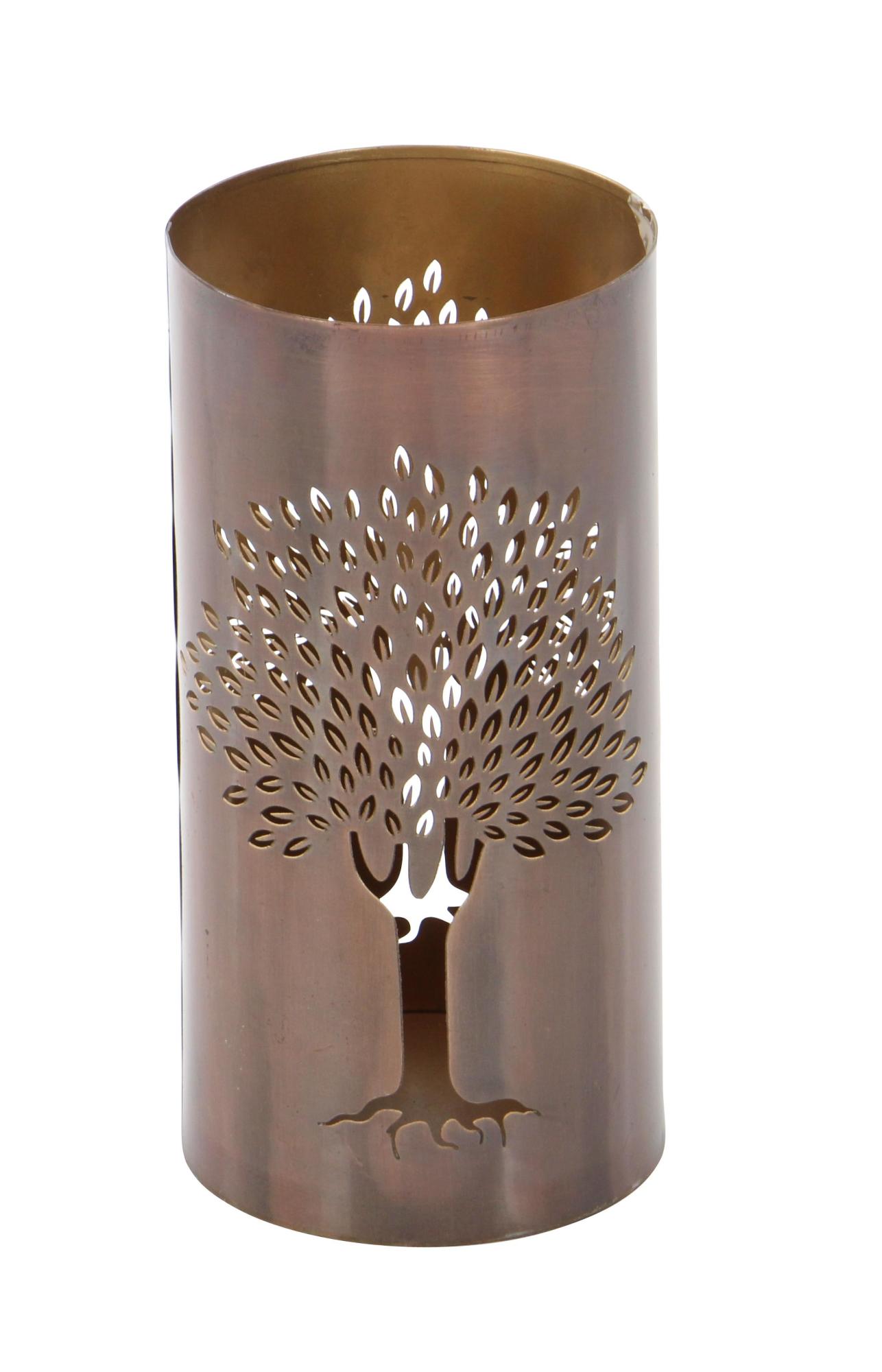 Set of 3 Geometric Metal Decorative Indoor Outdoor Candle Lantern Set of 3 12", 10", 6"H