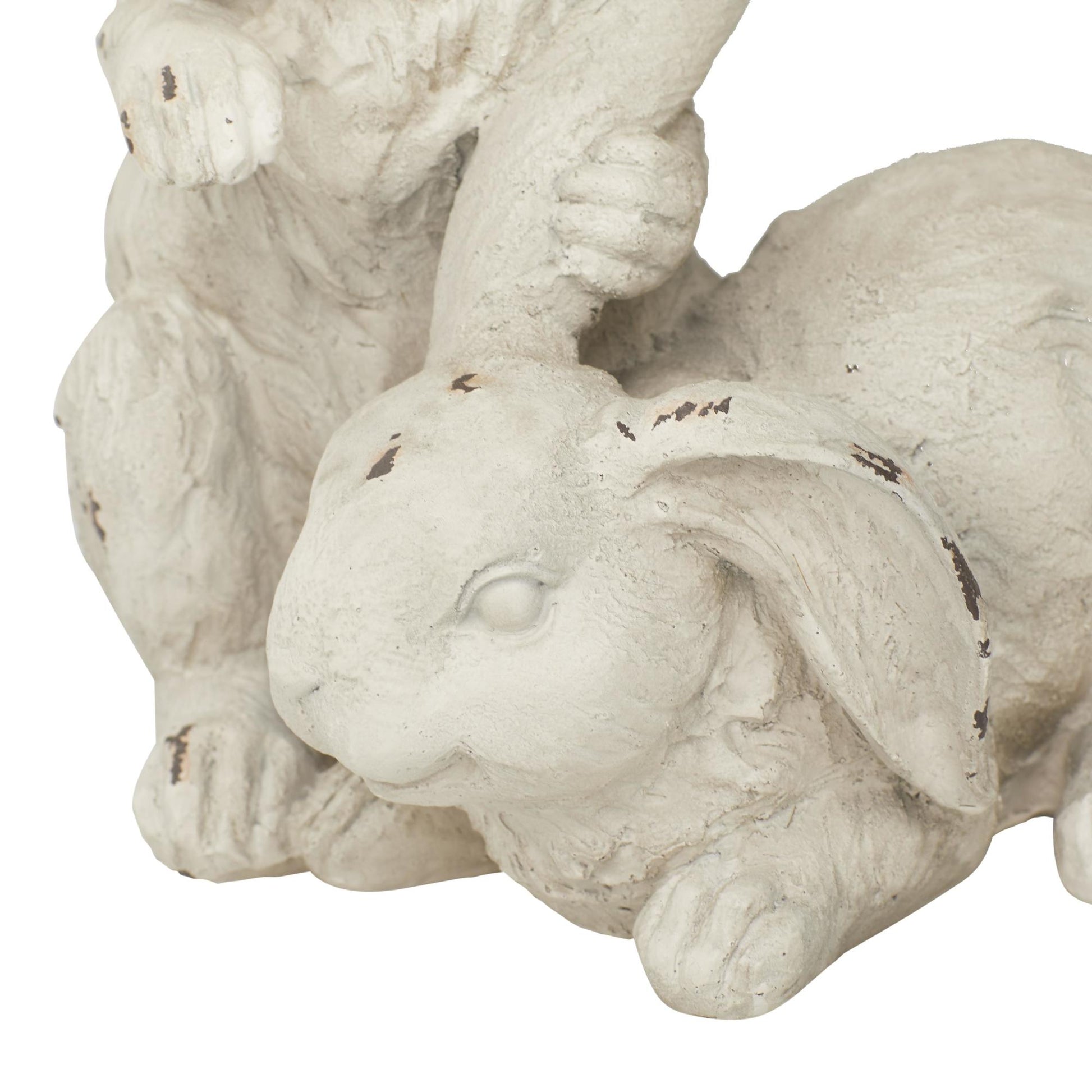 Rabbit Resin Indoor Outdoor Decorative Garden Sculpture