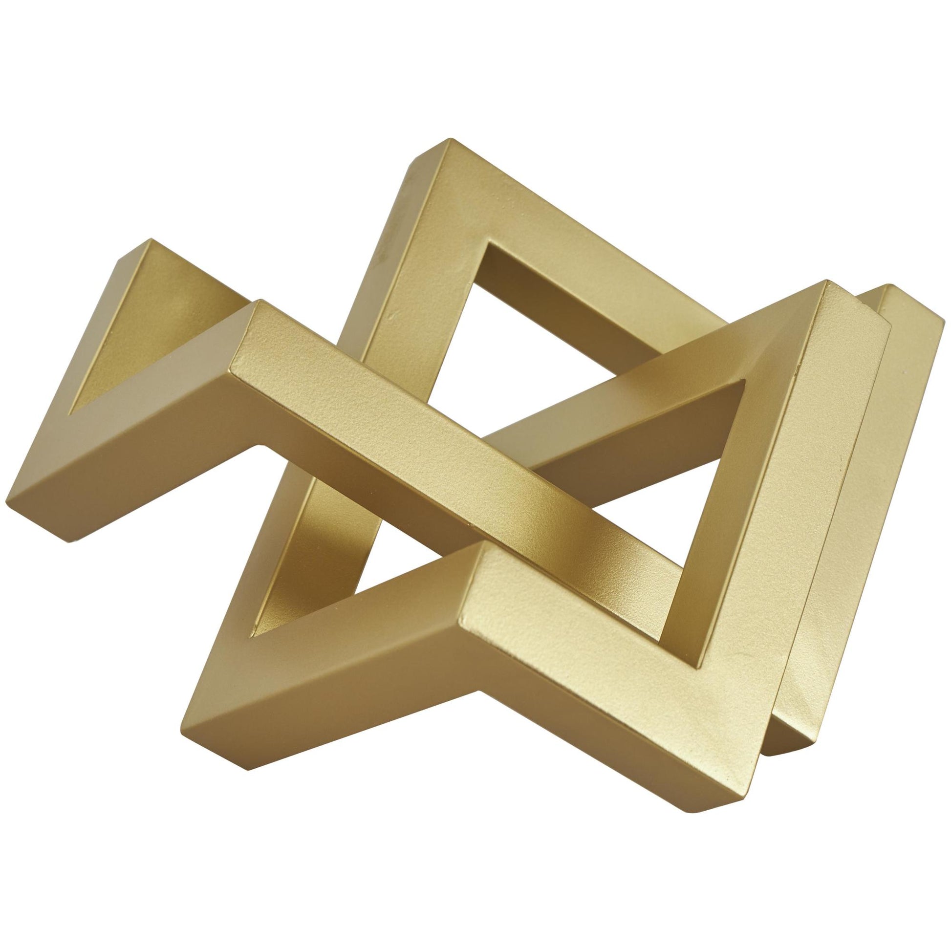 Geometric Metal Abstract Shaped Decorative Sculpture