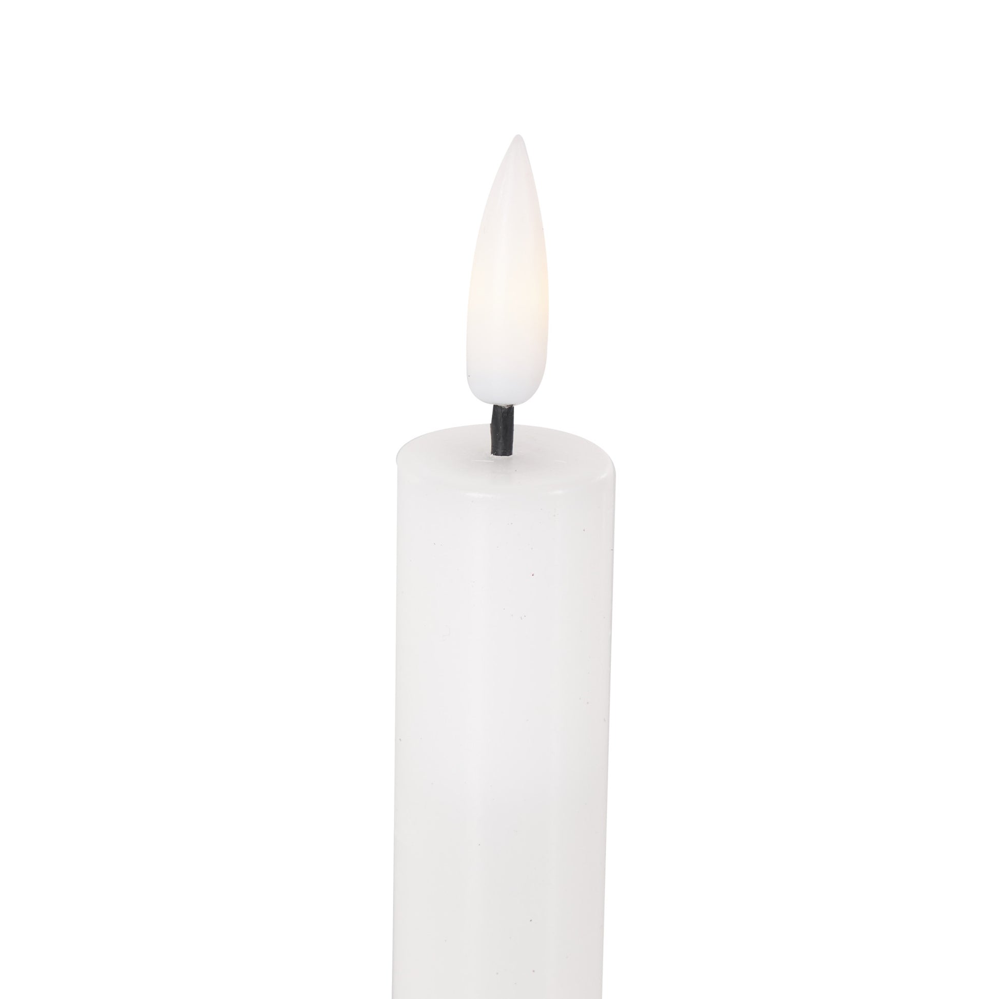 Set of 6 Wax Indoor Outdoor Flameless Candle with Remote Control Set of 6 10"H