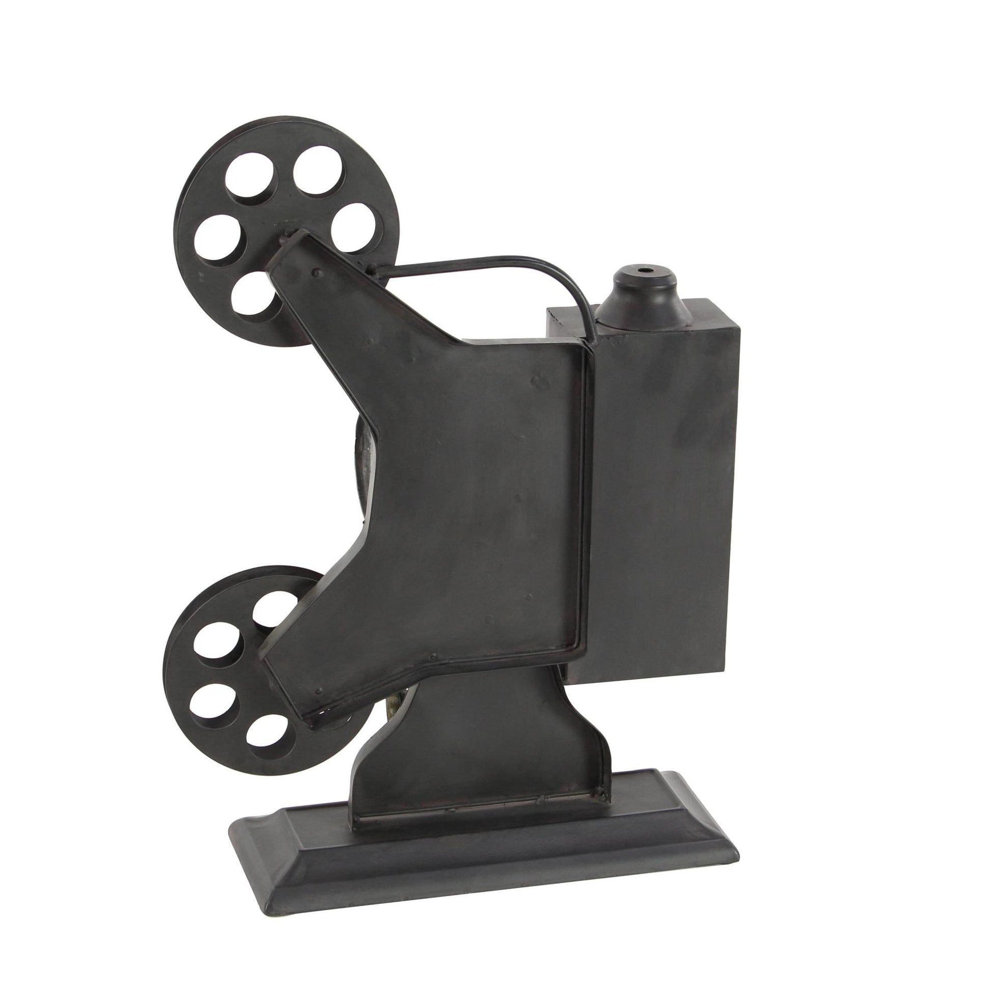 Film Black Metal Camera Decorative Sculpture