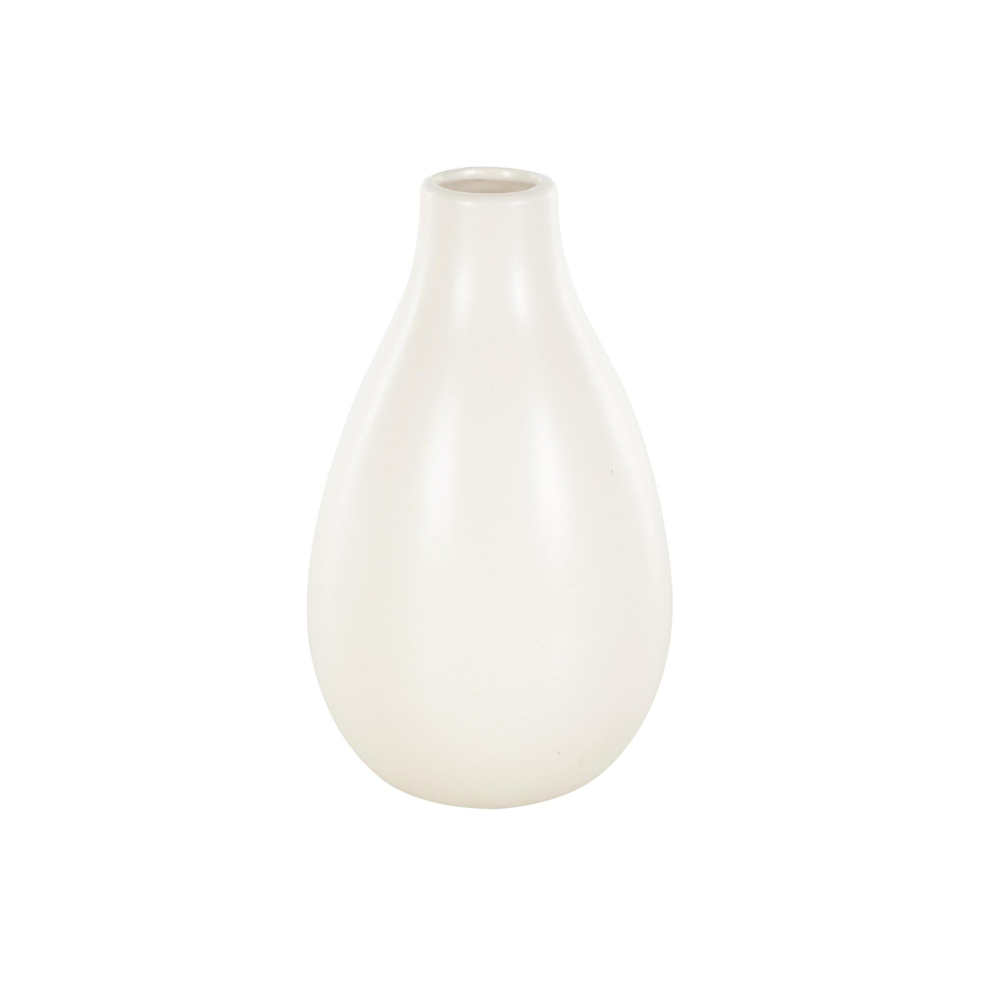 Cream Ceramic Decorative Vase