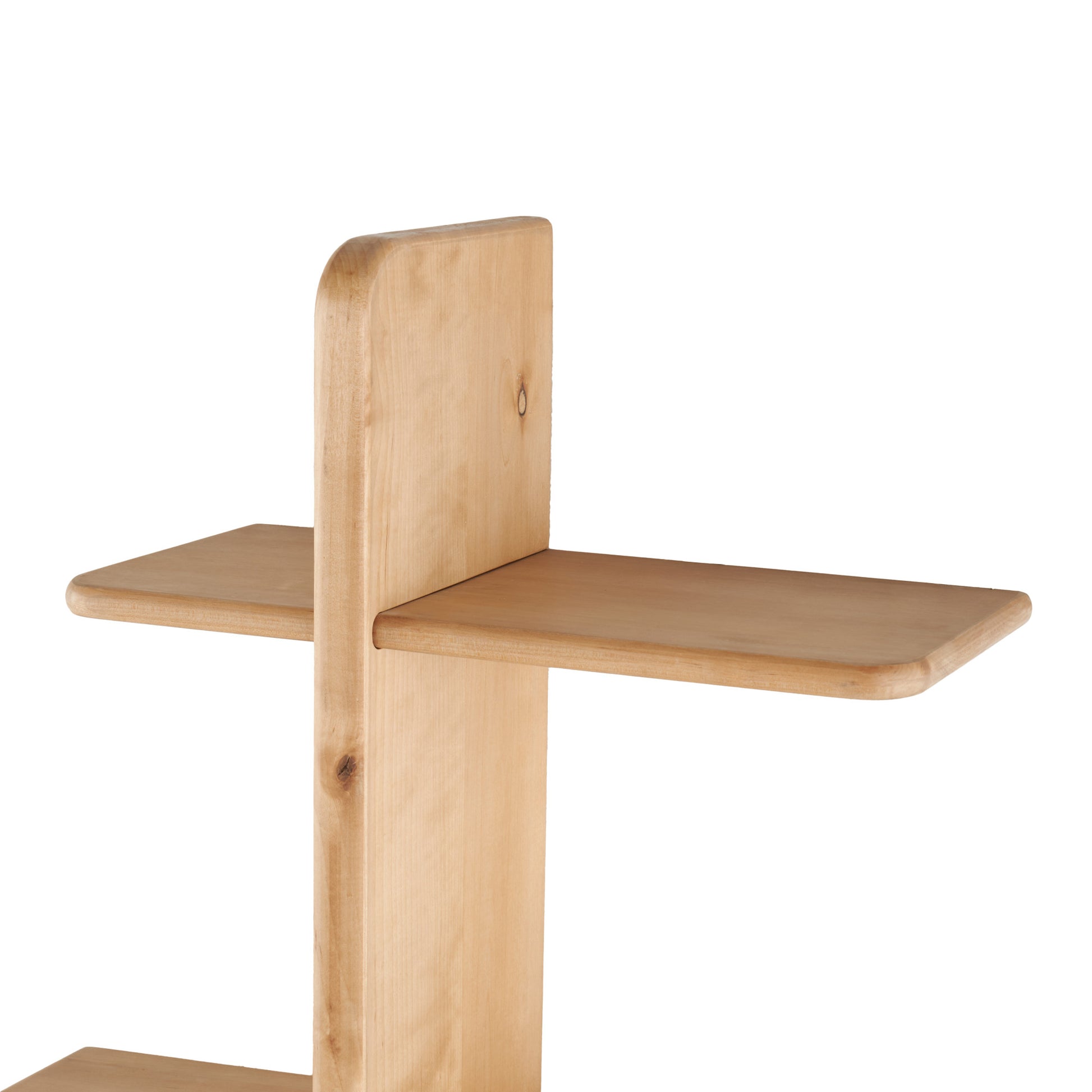 Wood Handmade 6 Shelf Room Wall Shelf