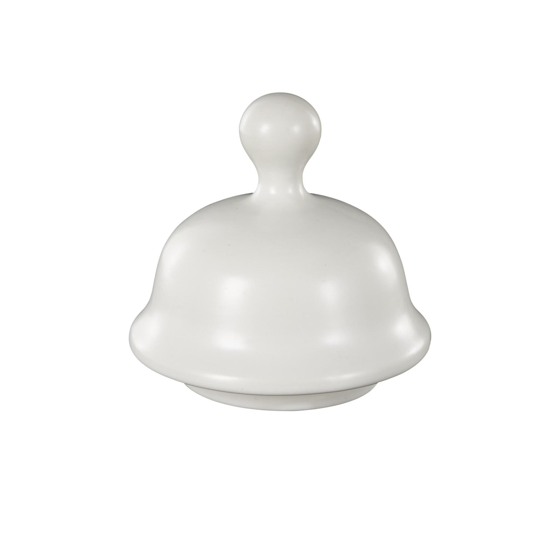 Ceramic Rounded Hourglass Living Room Decorative Jars with Lid and Ball Knob