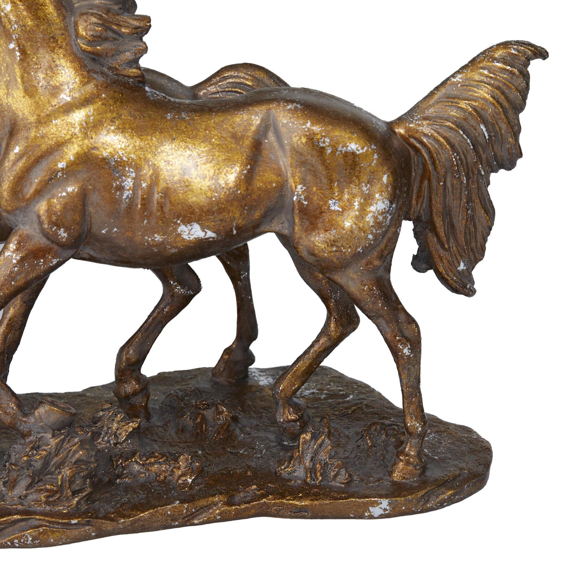 Horse Bronze Polystone Decorative Sculpture