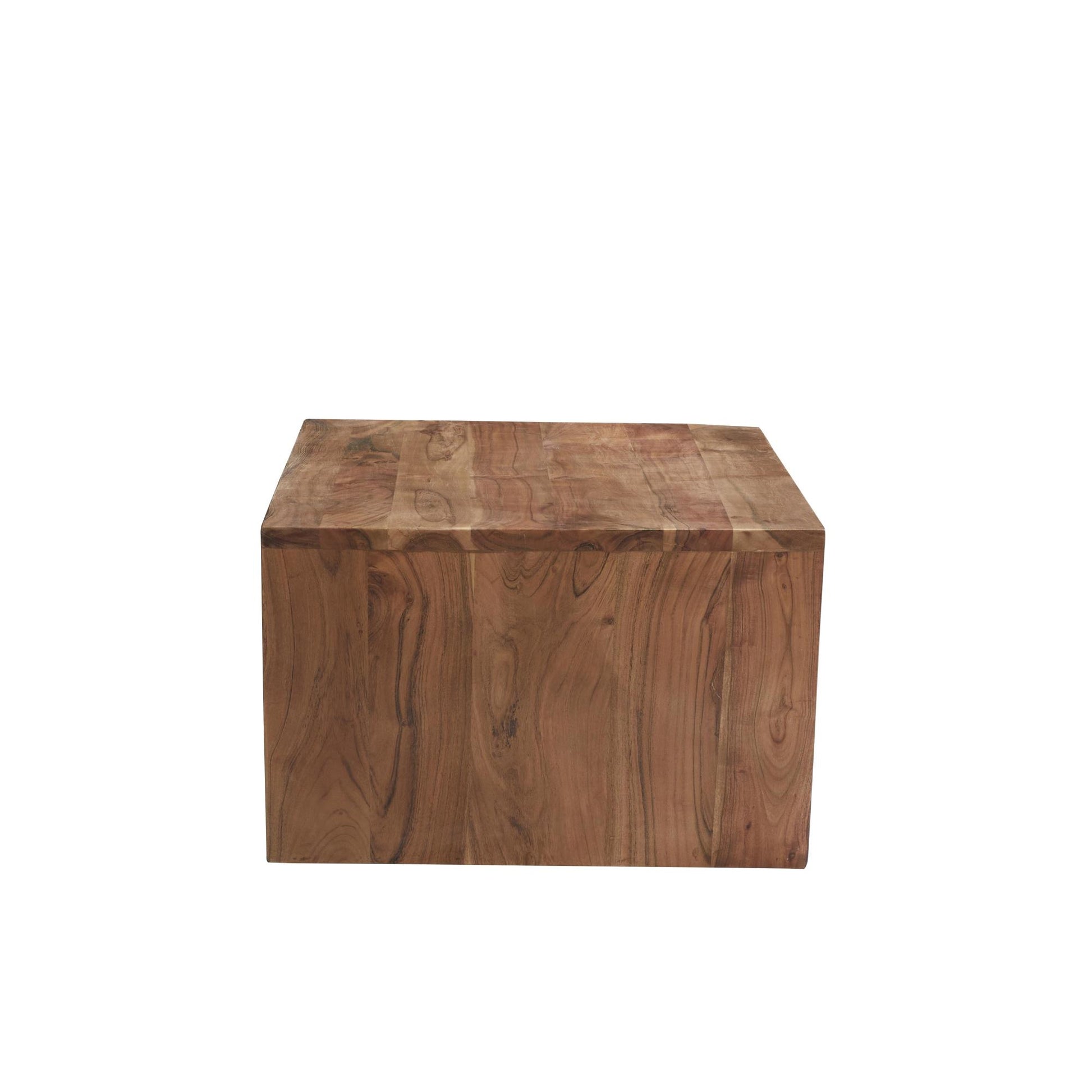 Geometric Brown Wood Diagonal Open Frame Living Room Coffee Table with Gray Metal Base